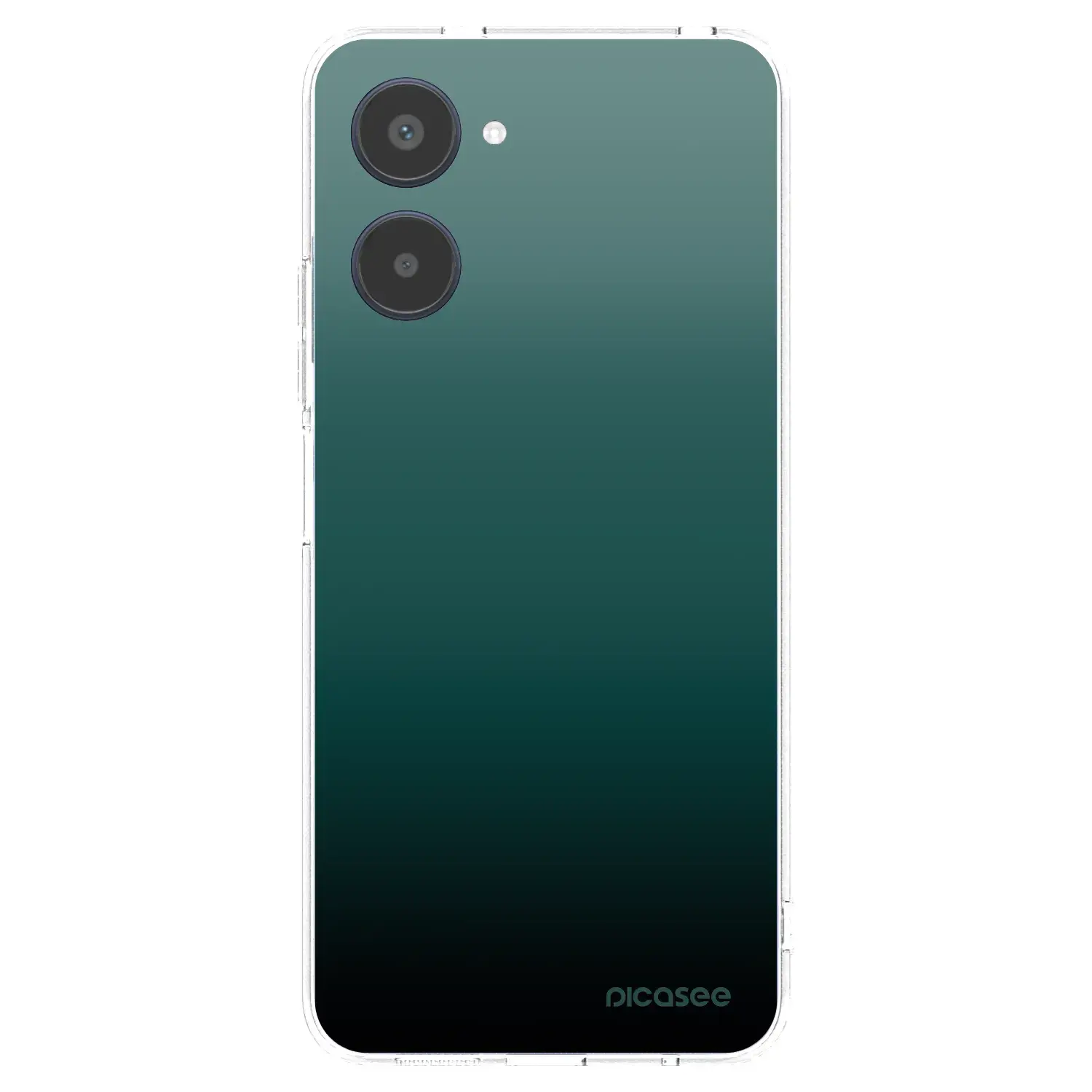 Silikonový průhledný obal pro Realme 10 4G - Verdant Fade