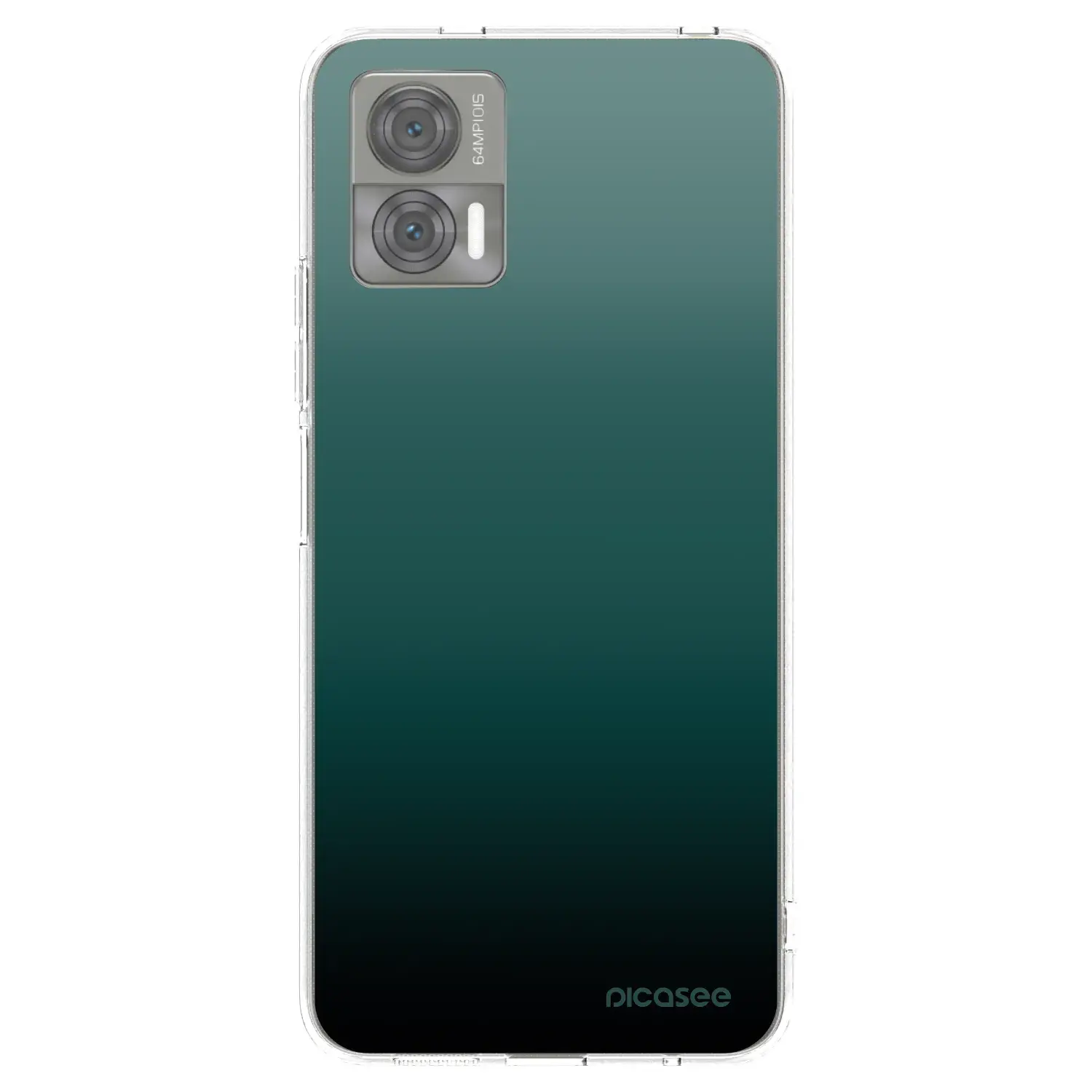 Silikonový průhledný obal pro Motorola Edge 30 Neo - Verdant Fade