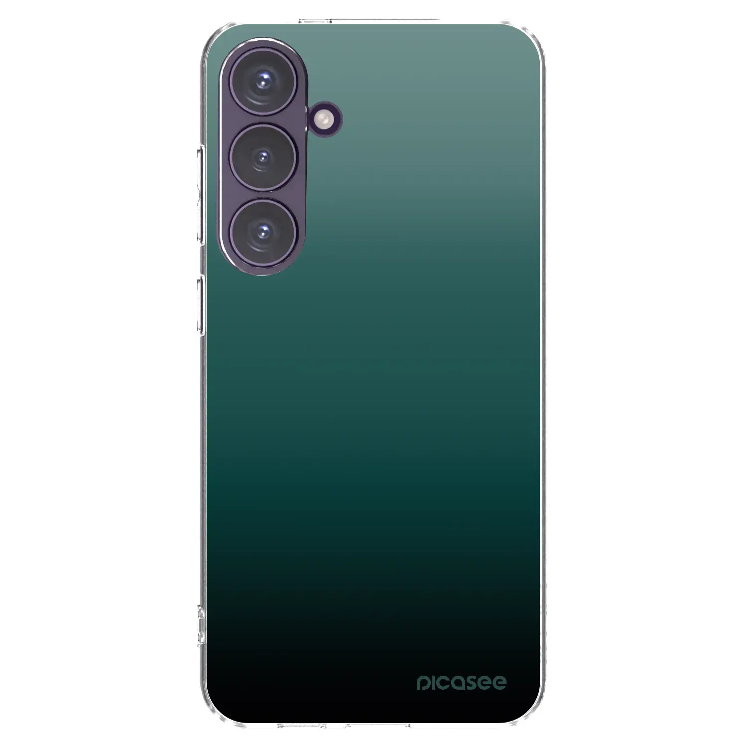 Silikonový průhledný obal pro Samsung Galaxy S24+ S926B 5G - Verdant Fade