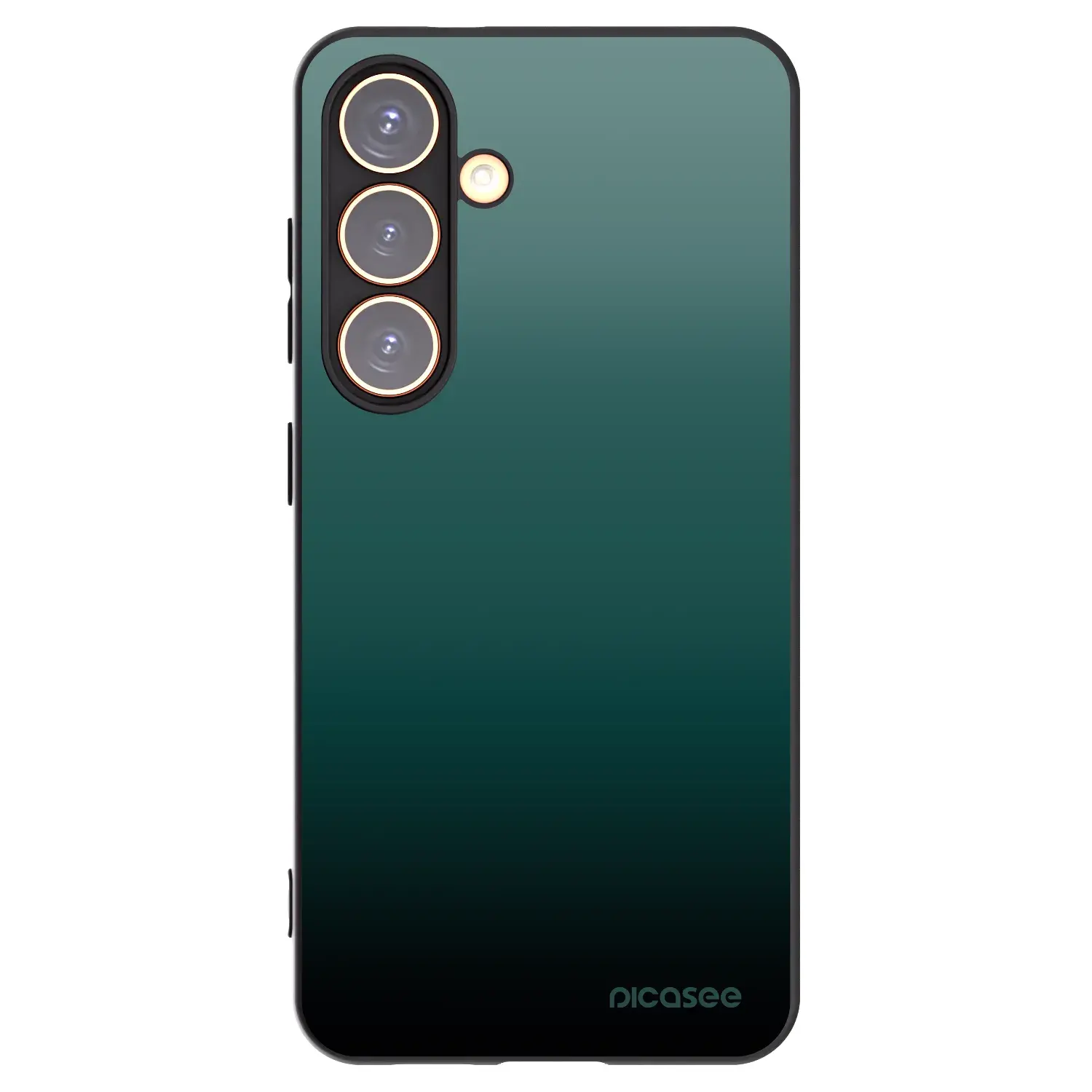 Silikonový černý obal pro Samsung Galaxy S24 S921B 5G - Verdant Fade