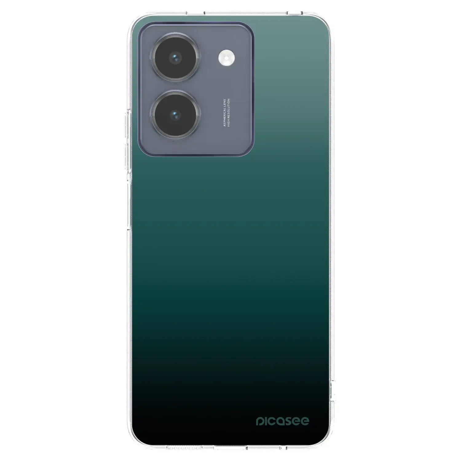 Silikonový průhledný obal pro Vivo Y36 4G - Verdant Fade