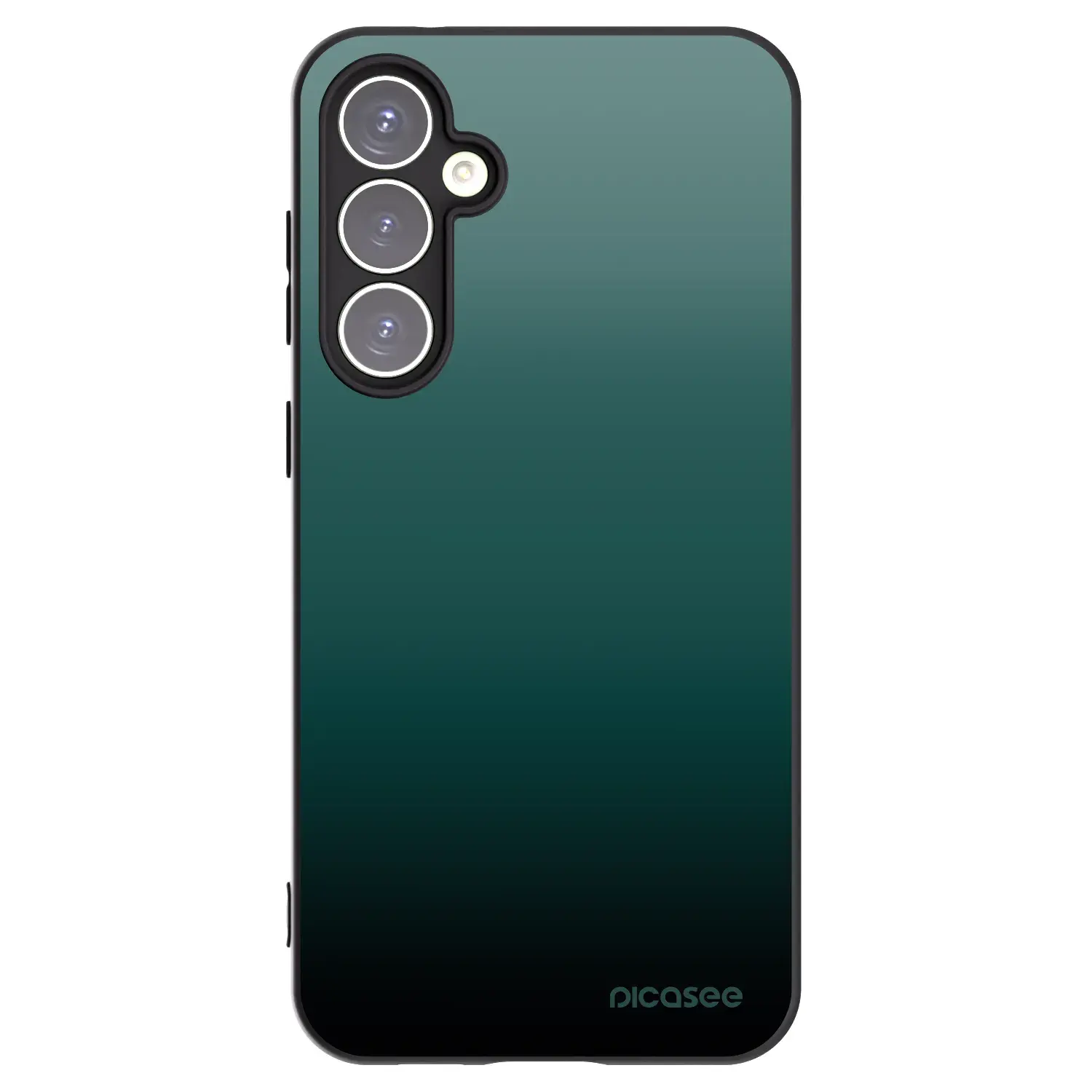 Silikonový černý obal pro Samsung Galaxy S23 FE S711B - Verdant Fade