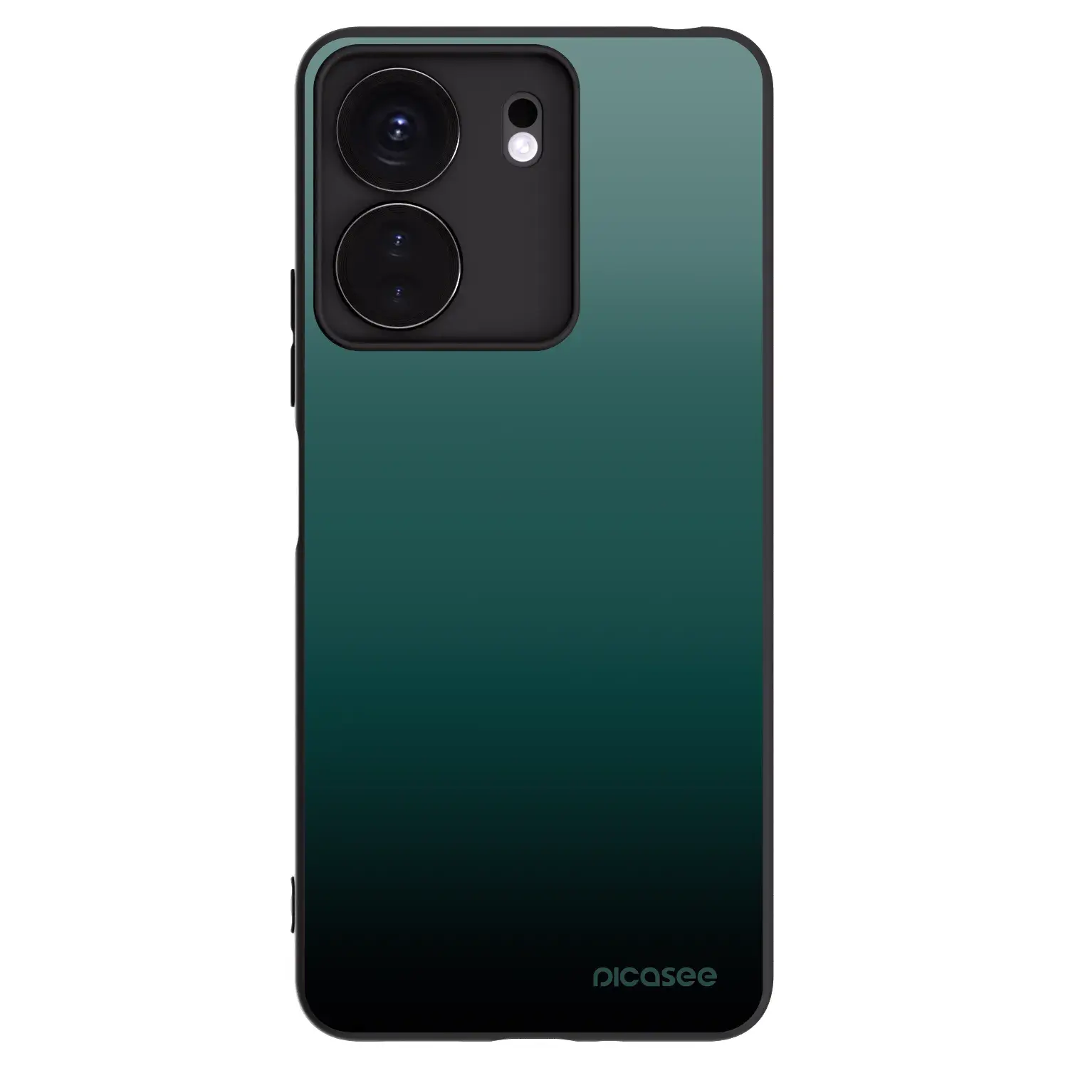 Silikonový černý obal pro Xiaomi Redmi 13C 4G - Verdant Fade