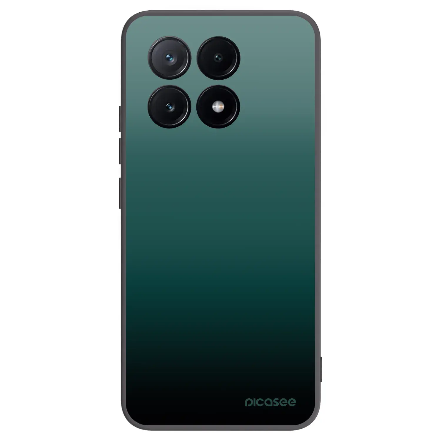Silikonový černý obal pro Xiaomi Poco X6 Pro - Verdant Fade