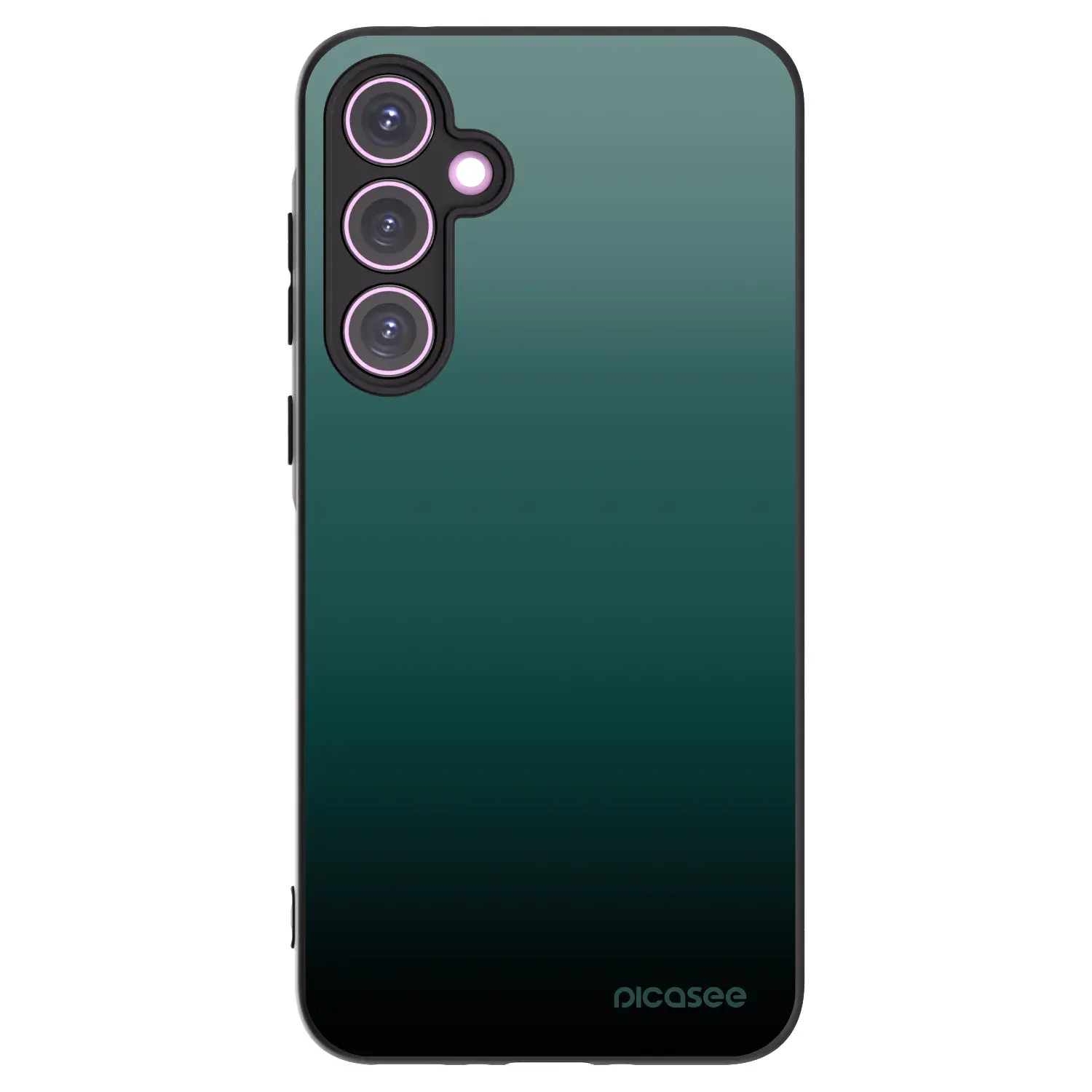 Silikonový černý obal pro Samsung Galaxy A35 5G A356B - Verdant Fade