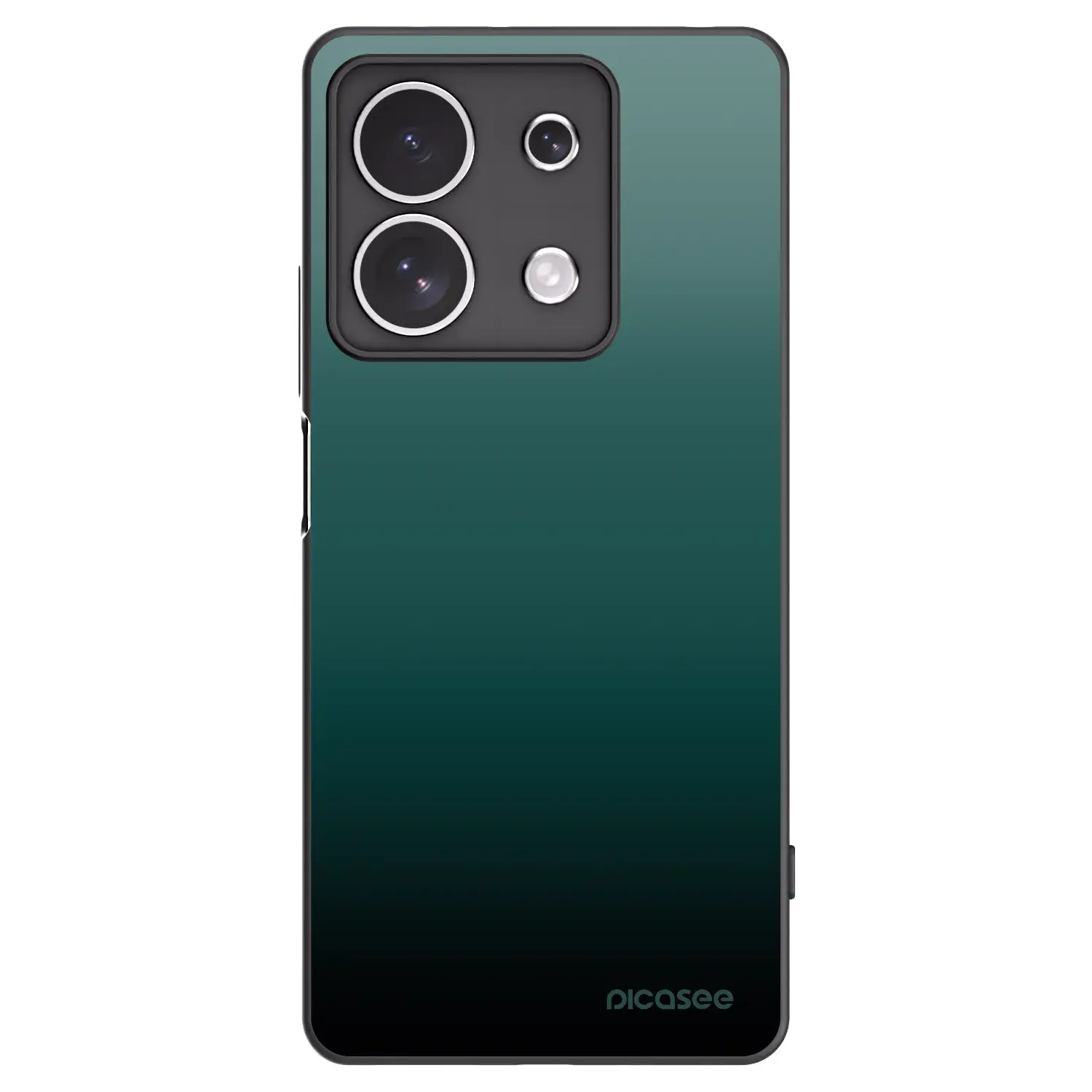 Silikonový černý obal pro Xiaomi Redmi Note 13 4G - Verdant Fade