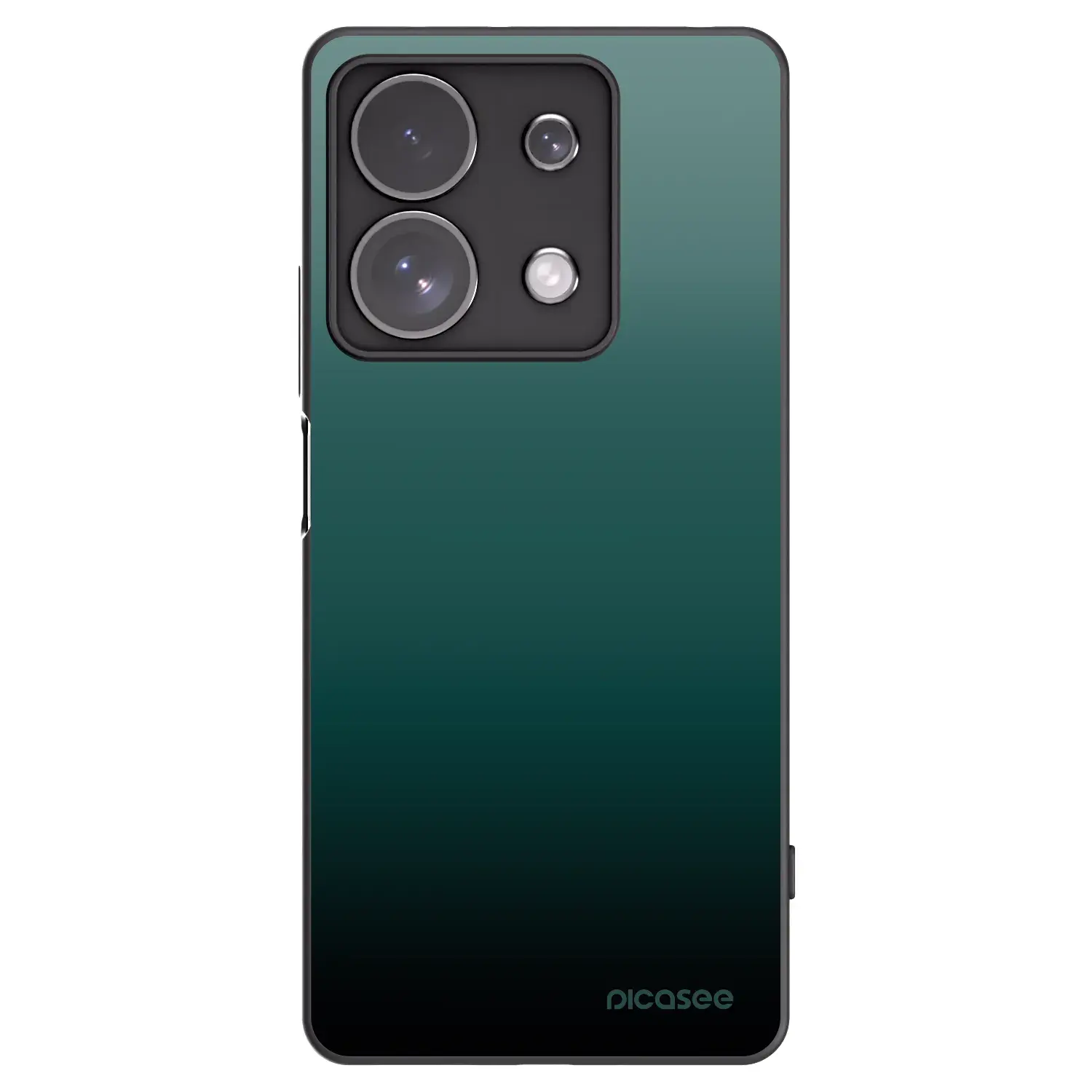 Silikonový černý obal pro Xiaomi Redmi Note 13 Pro 4G - Verdant Fade