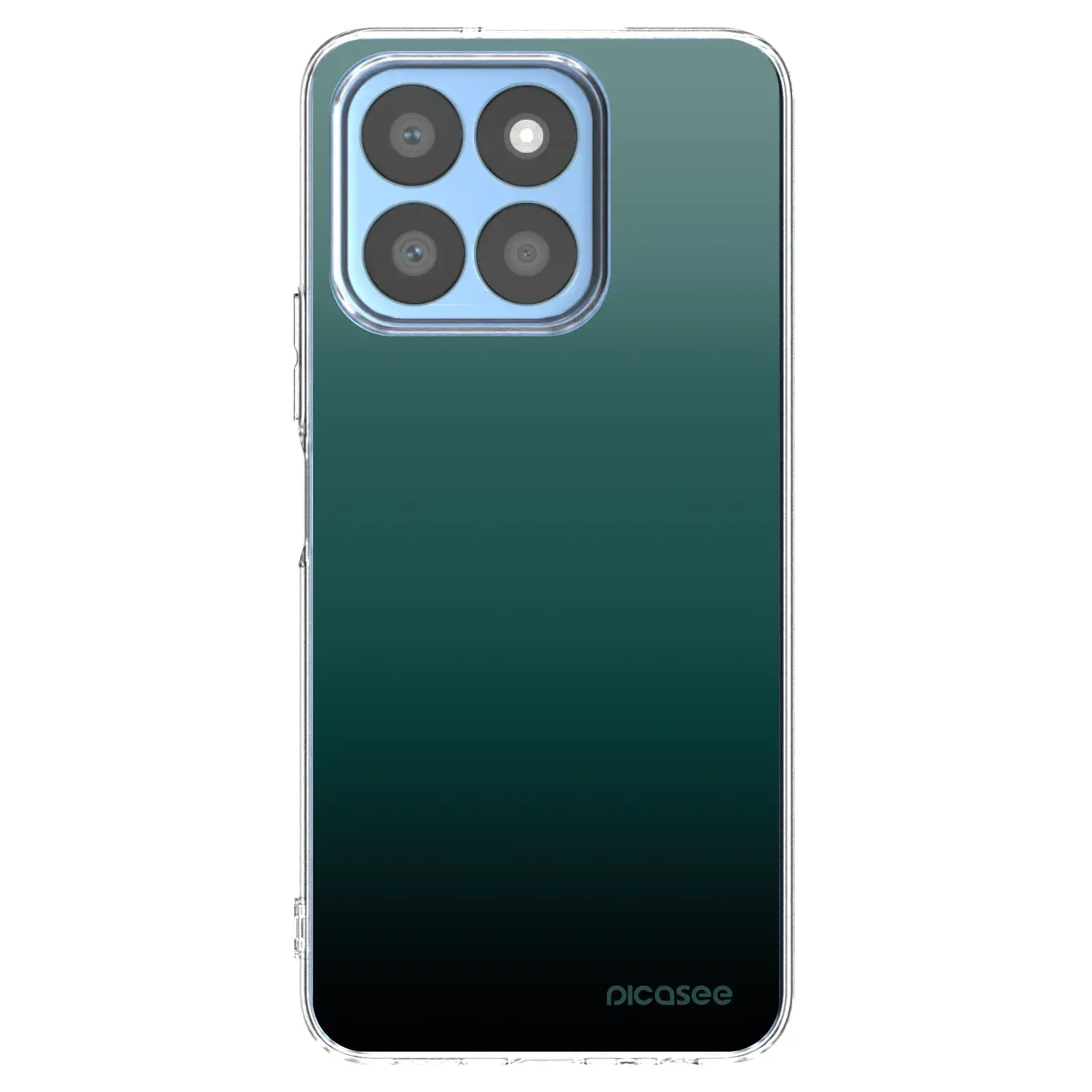 Silikonový průhledný obal pro Honor X8b - Verdant Fade