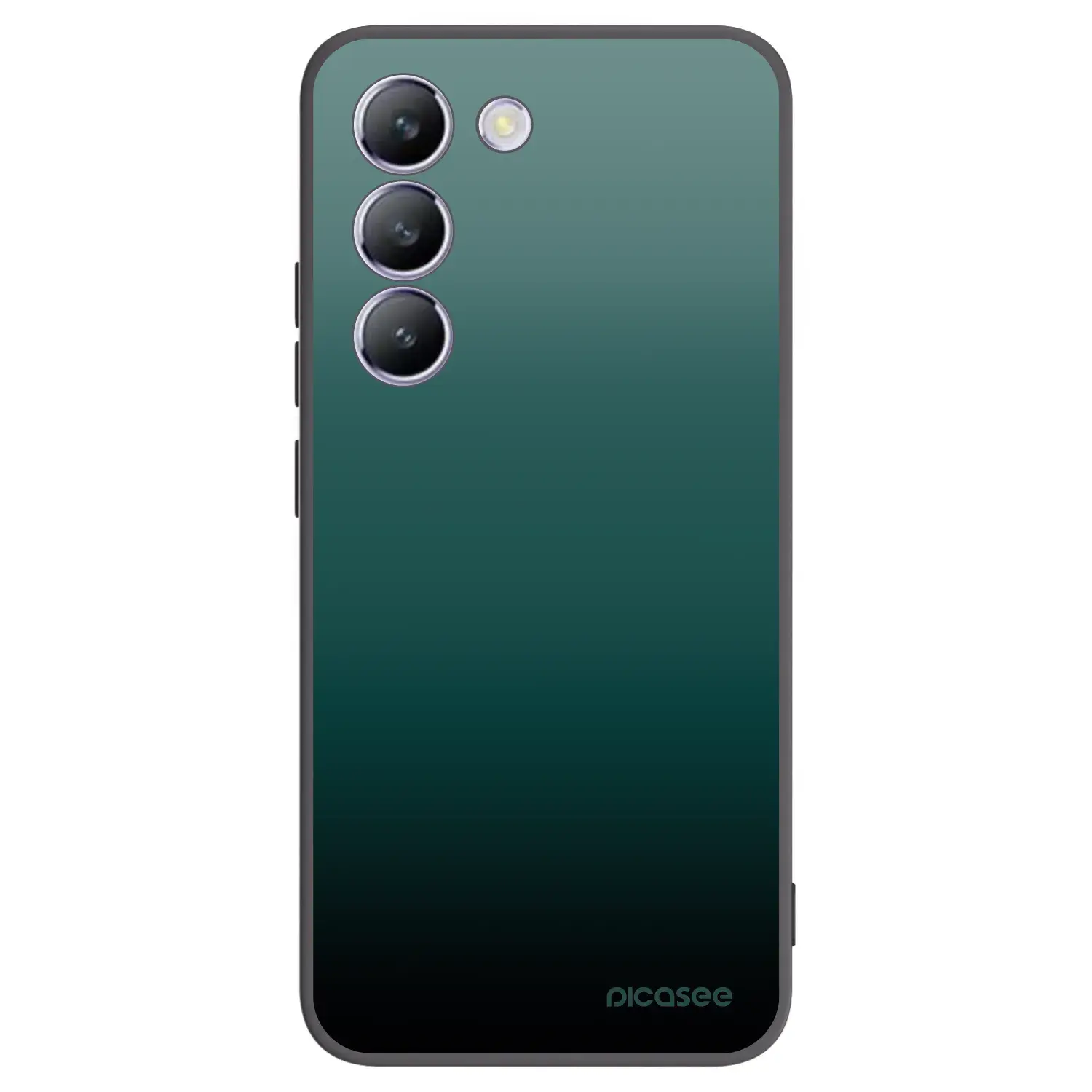 Silikonový černý obal pro Vivo V40 SE 5G - Verdant Fade