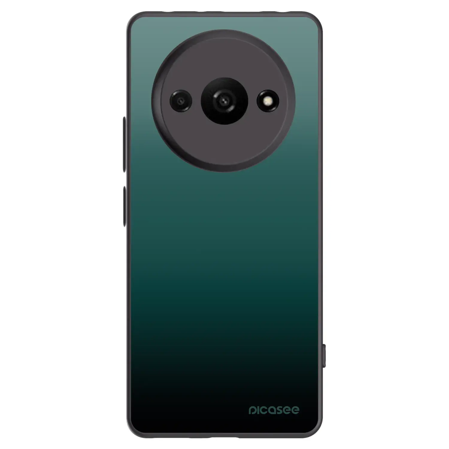 Silikonový černý obal pro Xiaomi Redmi A3 - Verdant Fade