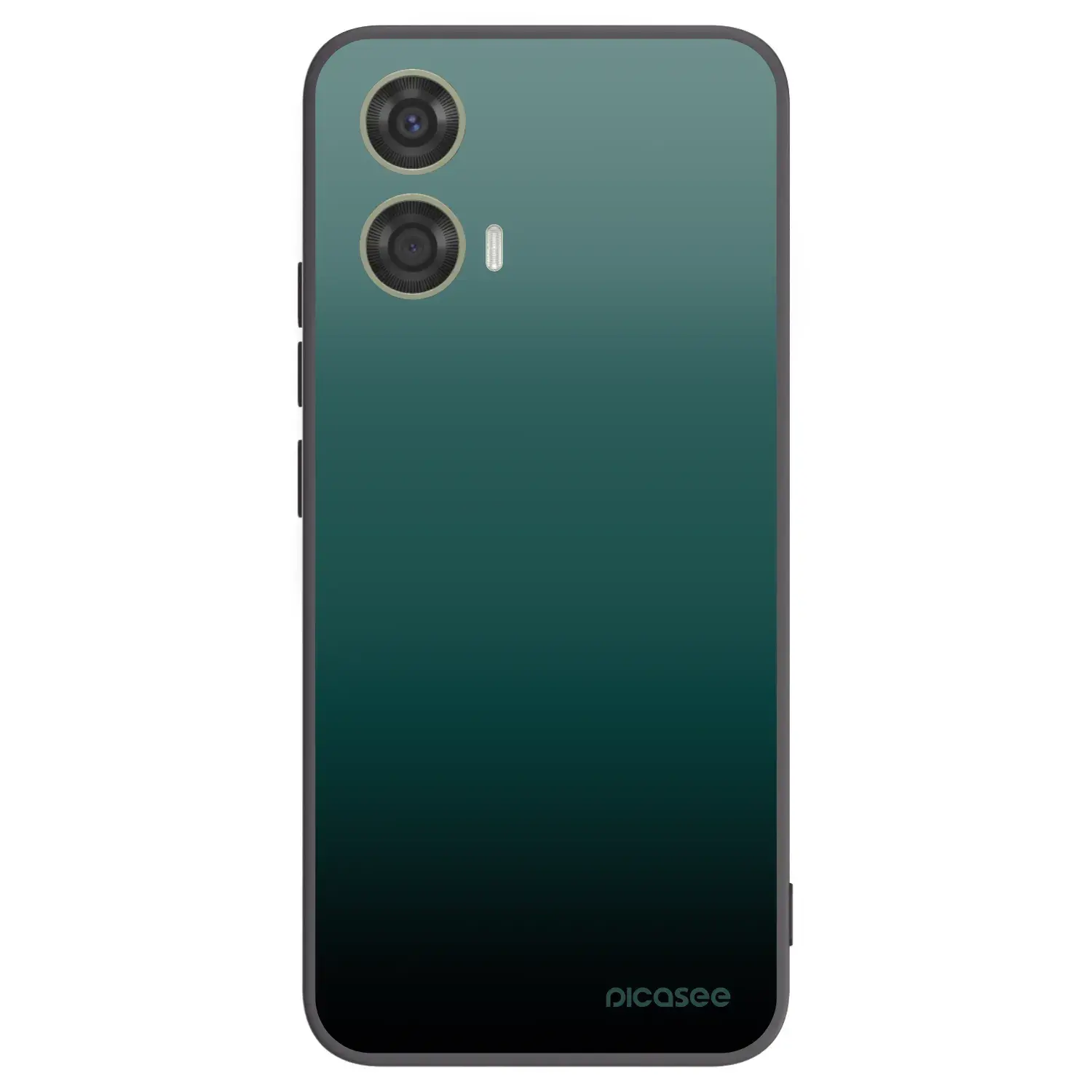 Silikonový černý obal pro Motorola Moto G24 - Verdant Fade