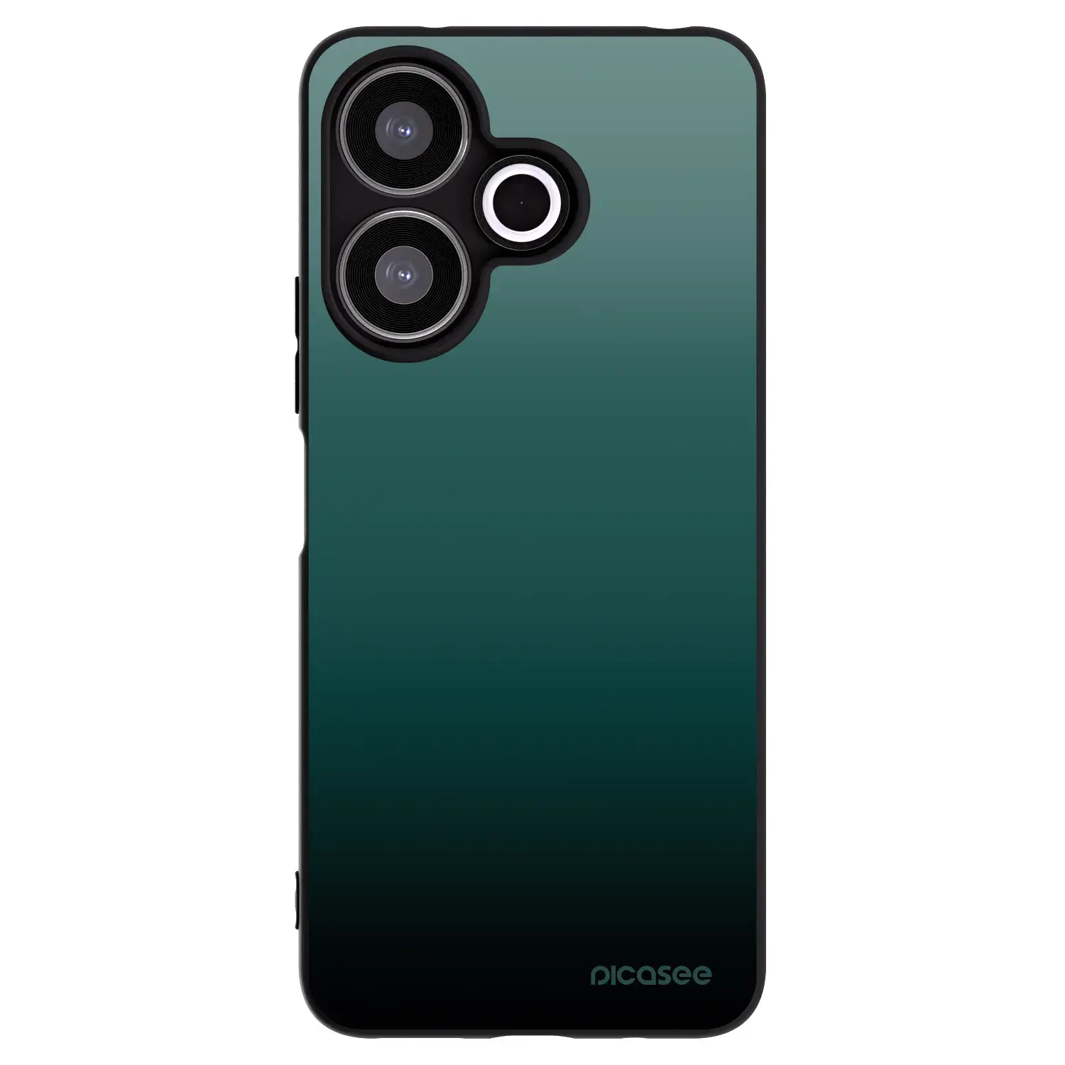 Silikonový černý obal pro Xiaomi Redmi 13 4G - Verdant Fade