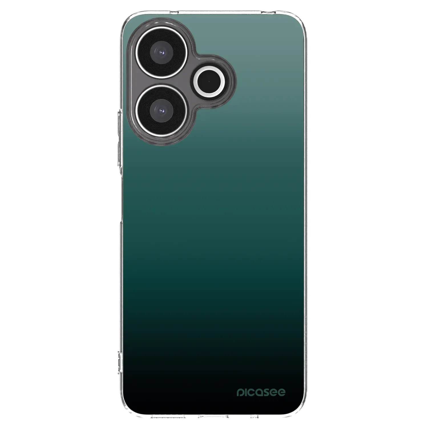 Silikonový průhledný obal pro Xiaomi Redmi 13 4G - Verdant Fade