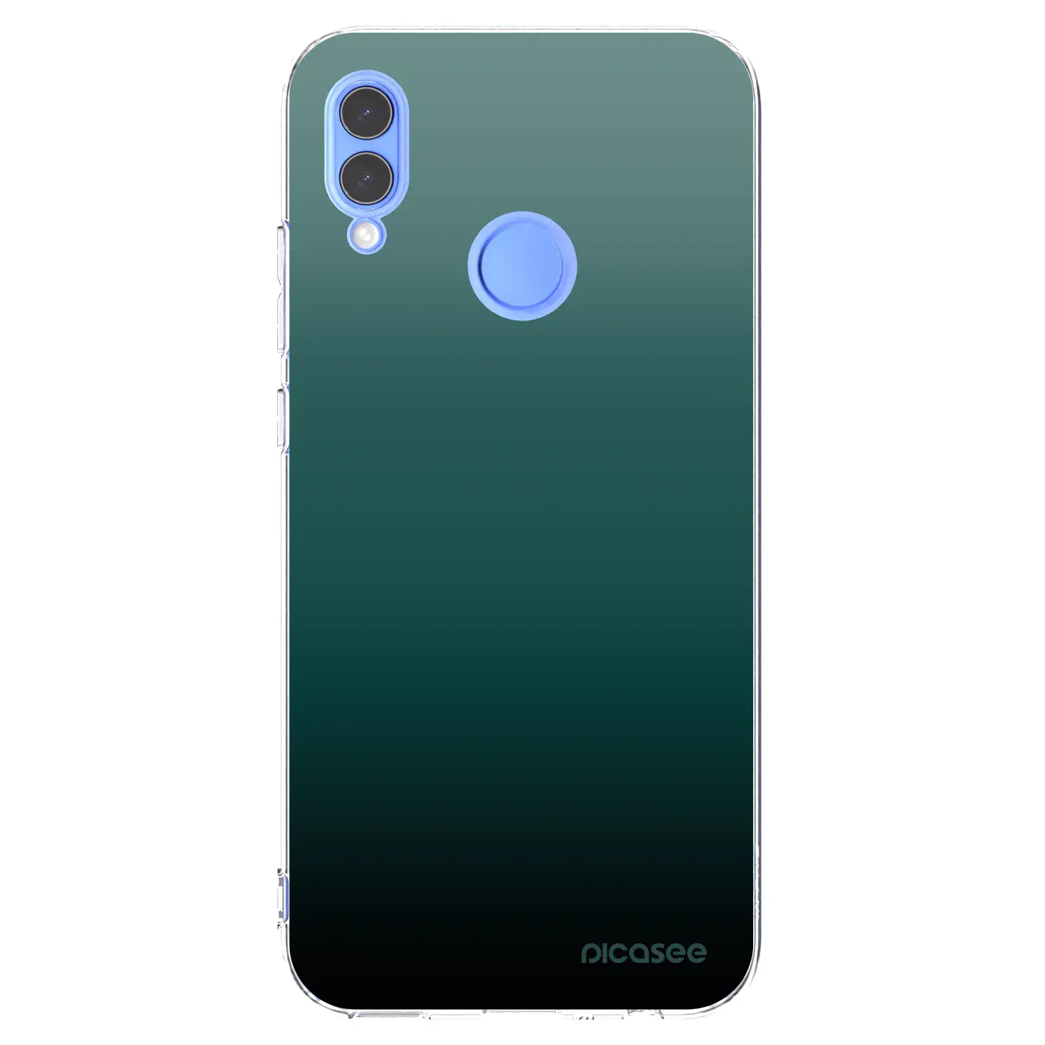 Silikonový průhledný obal pro Honor 10 Lite - Verdant Fade