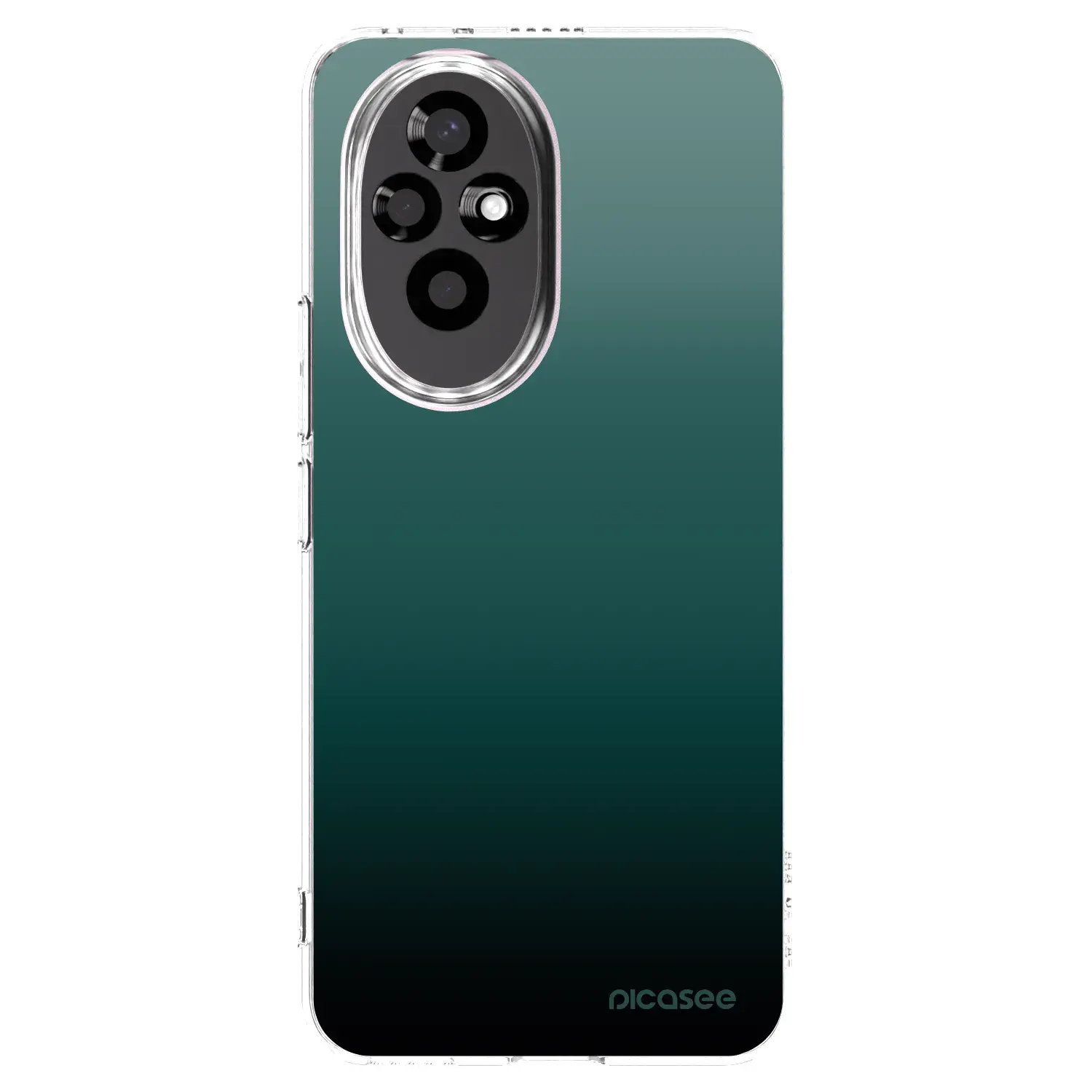Silikonový průhledný obal pro Honor 200 5G - Verdant Fade