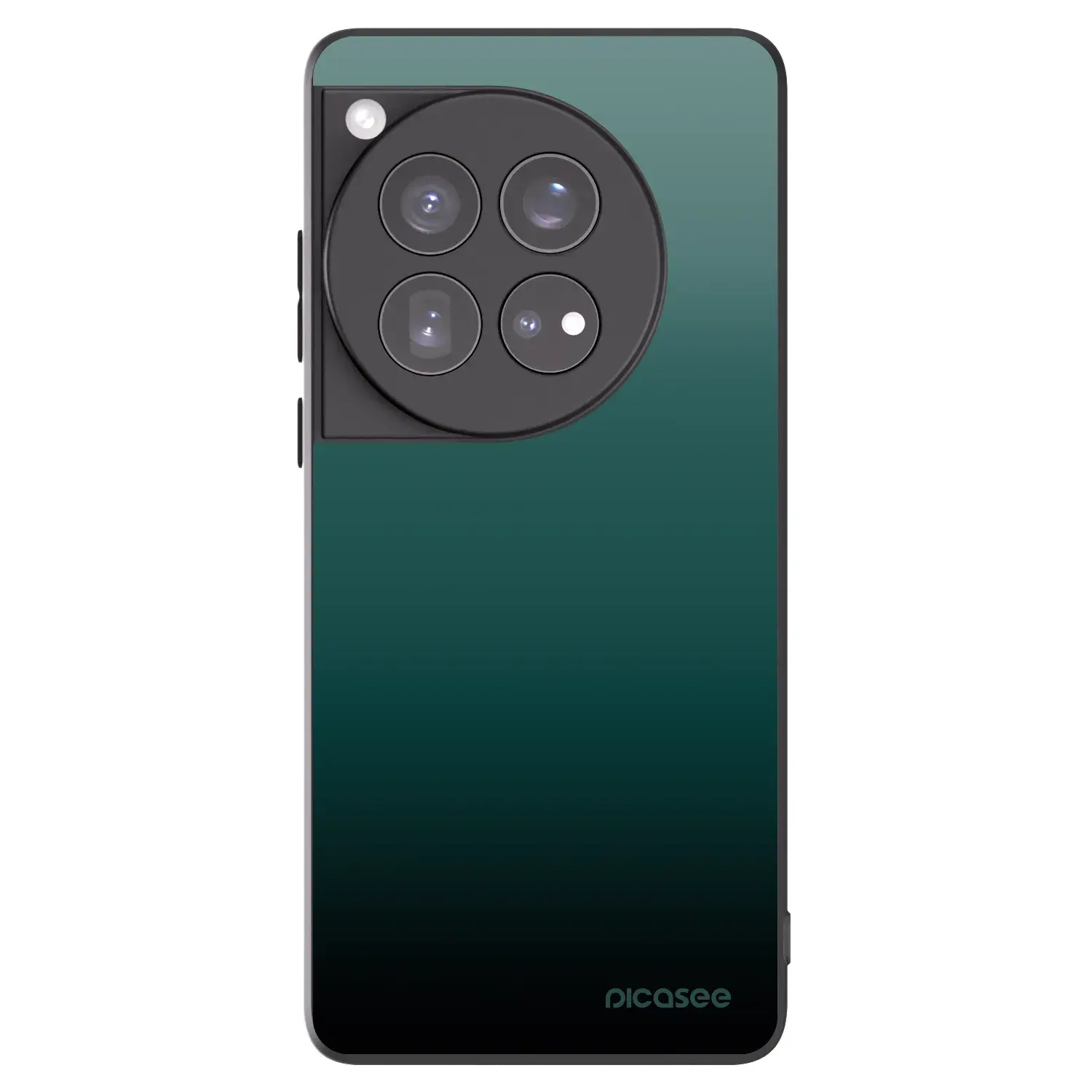 Silikonový černý obal pro OnePlus 12 5G - Verdant Fade