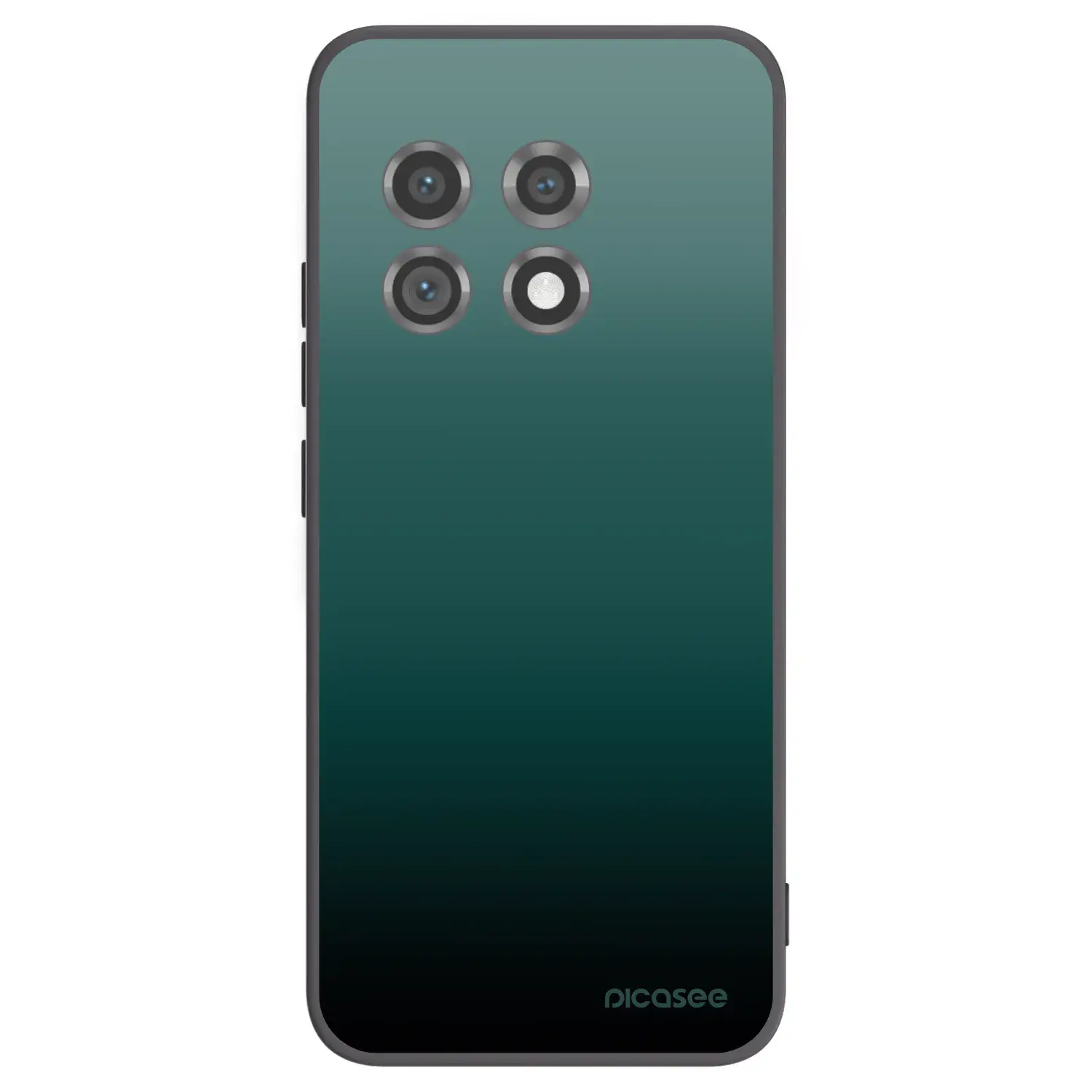 Silikonový černý obal pro OnePlus 11 5G - Verdant Fade