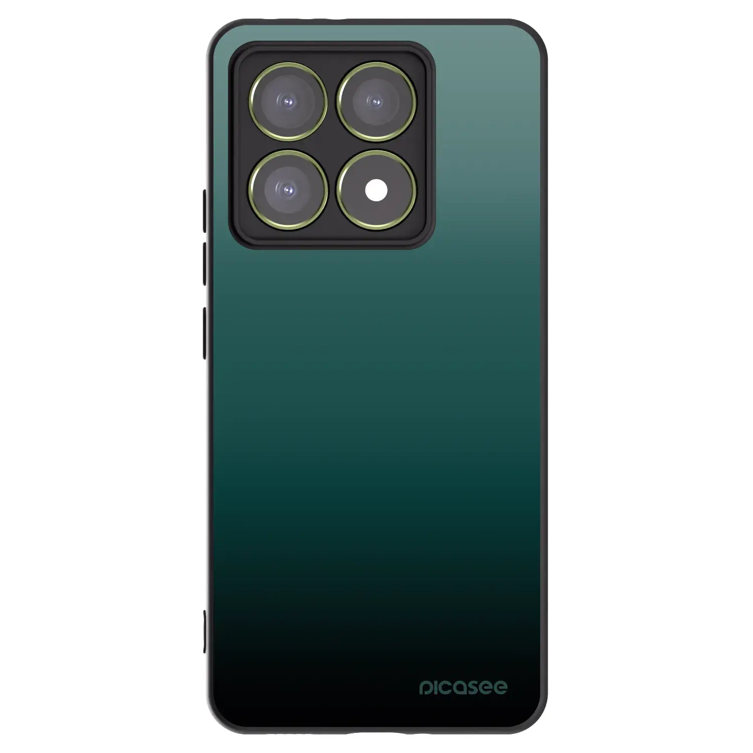 Silikonový černý obal pro Xiaomi 14T - Verdant Fade
