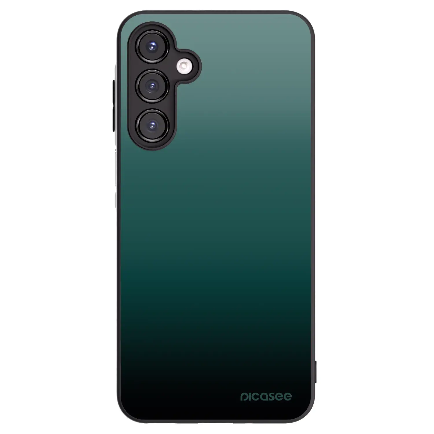 Silikonový černý obal pro Samsung Galaxy A16 5G - Verdant Fade
