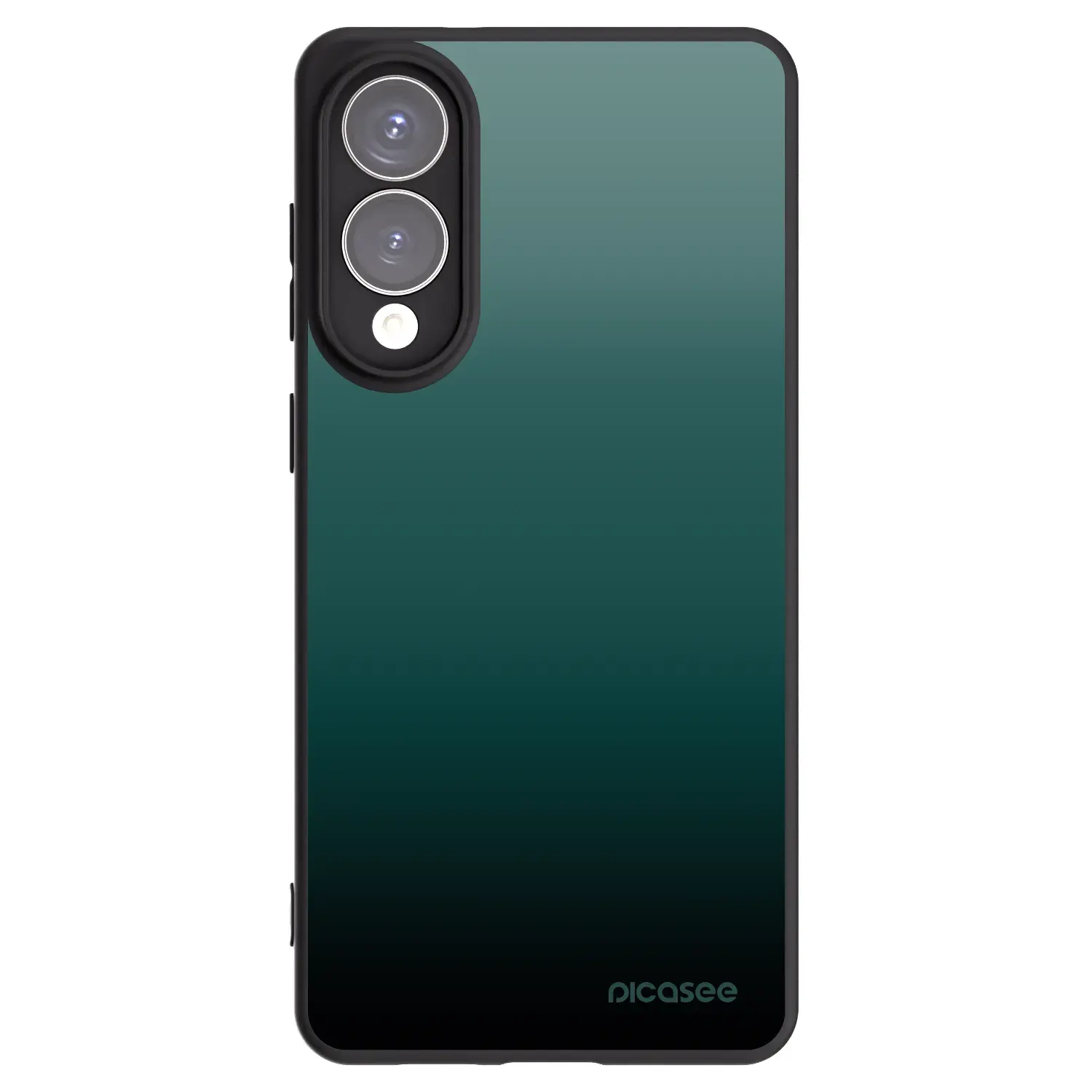 Silikonový černý obal pro Samsung Galaxy S25 Edge 5G - Verdant Fade
