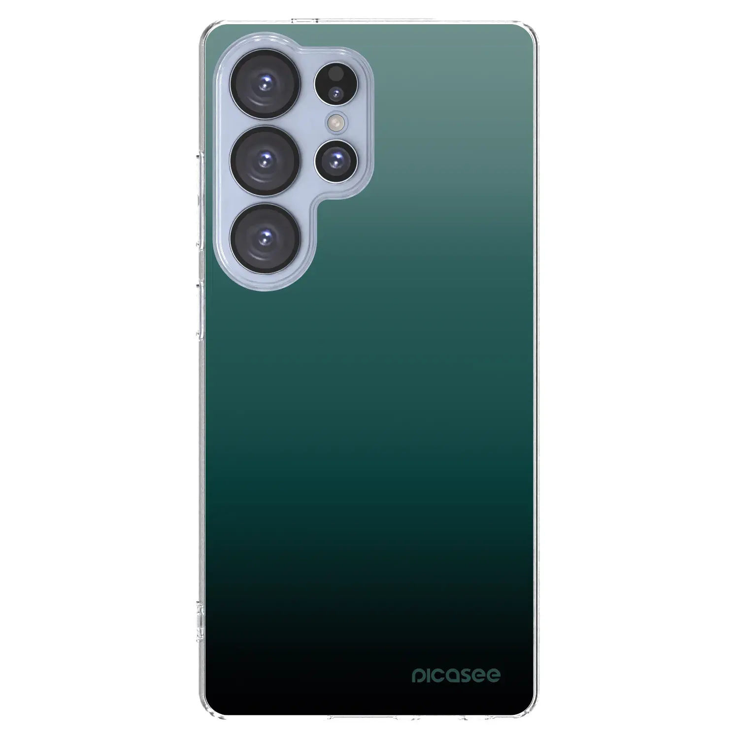 Silikonový průhledný obal pro Samsung Galaxy S25 Ultra 5G - Verdant Fade