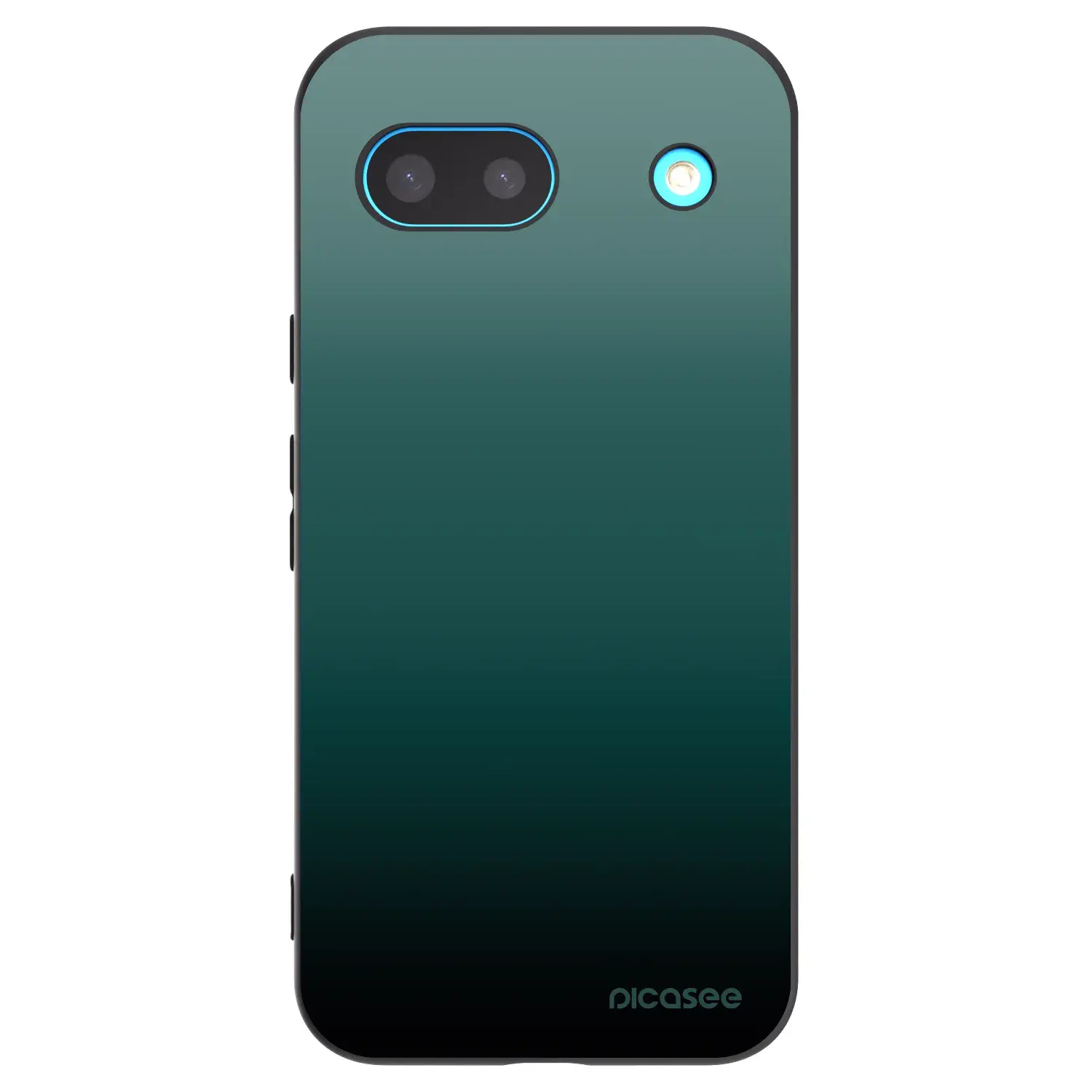 Silikonový černý obal pro Google Pixel 8 - Verdant Fade