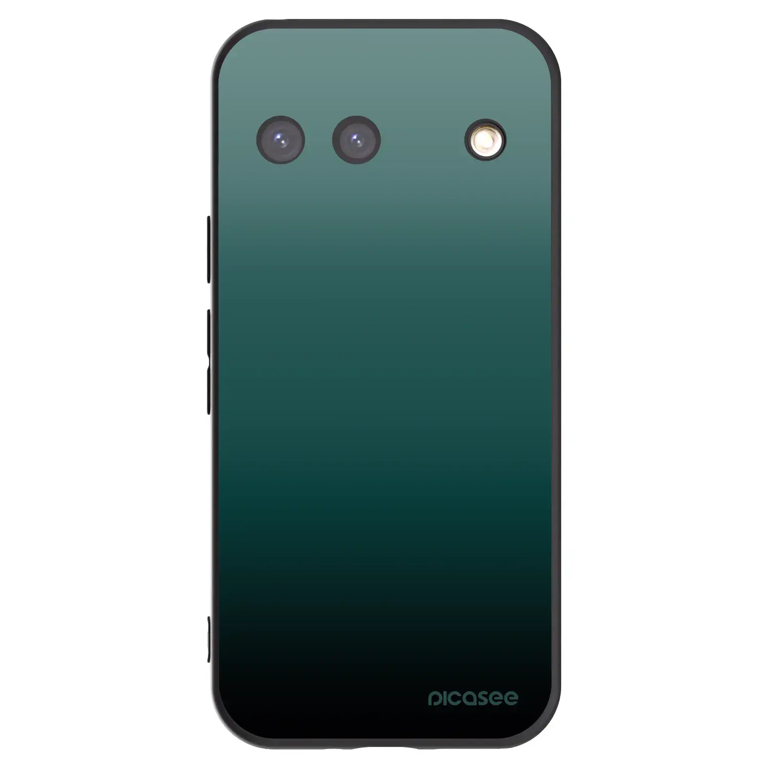 Silikonový černý obal pro Google Pixel 9 - Verdant Fade