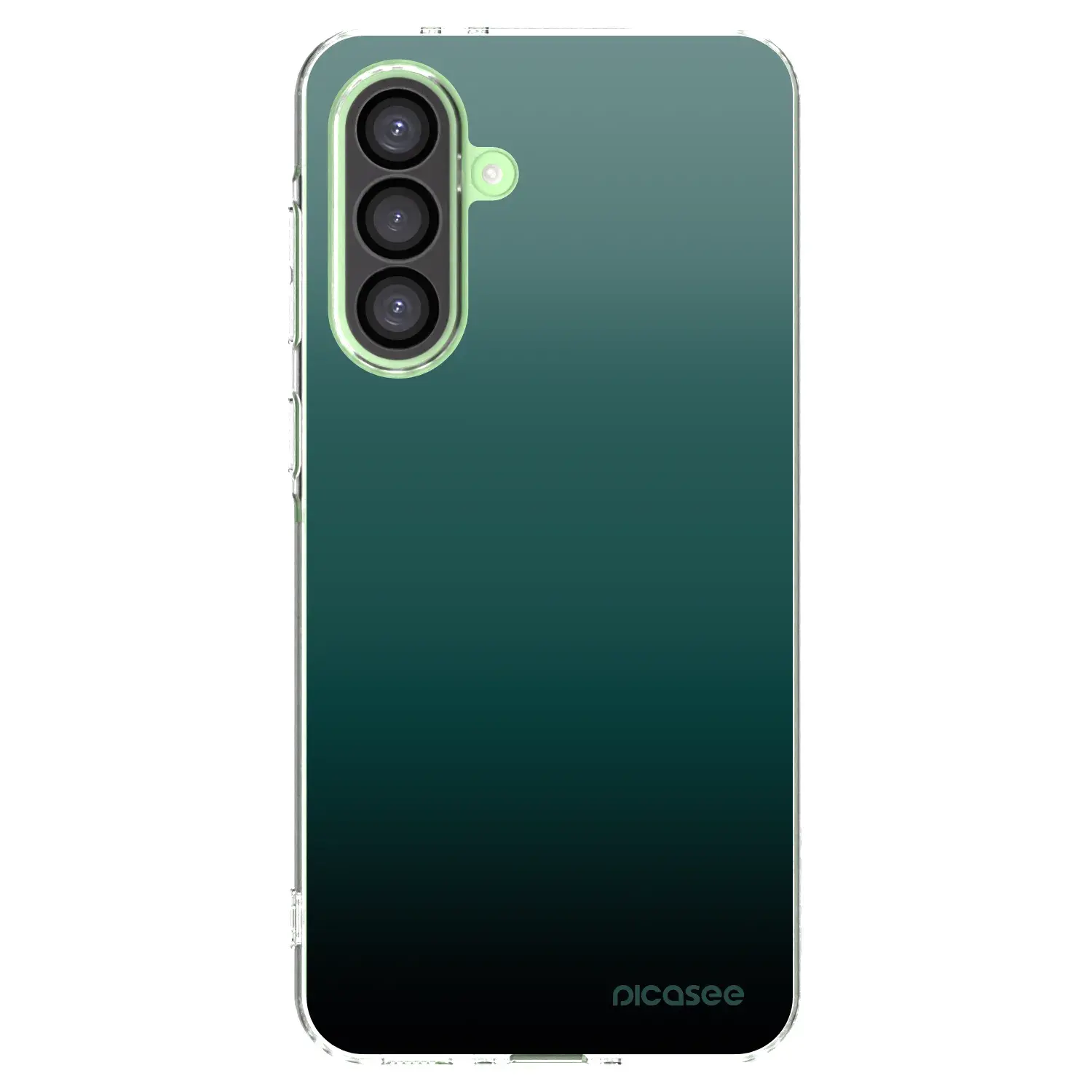 Silikonový průhledný obal pro Samsung Galaxy A26 5G A266B - Verdant Fade