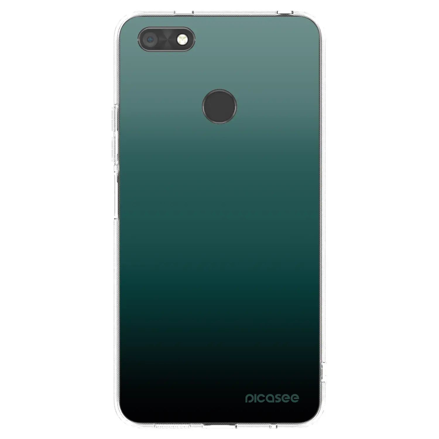 Silikonový průhledný obal pro Huawei P9 Lite Mini - Verdant Fade
