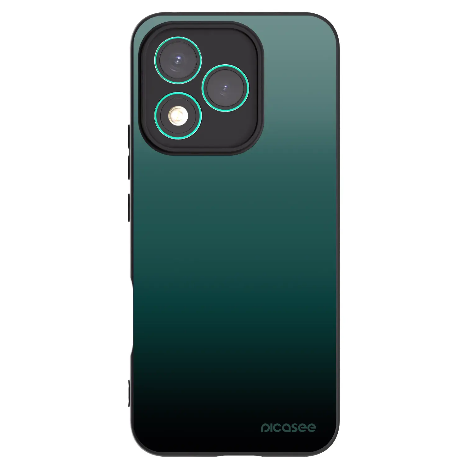 Silikonový černý obal pro Honor 400 Lite 5G - Verdant Fade