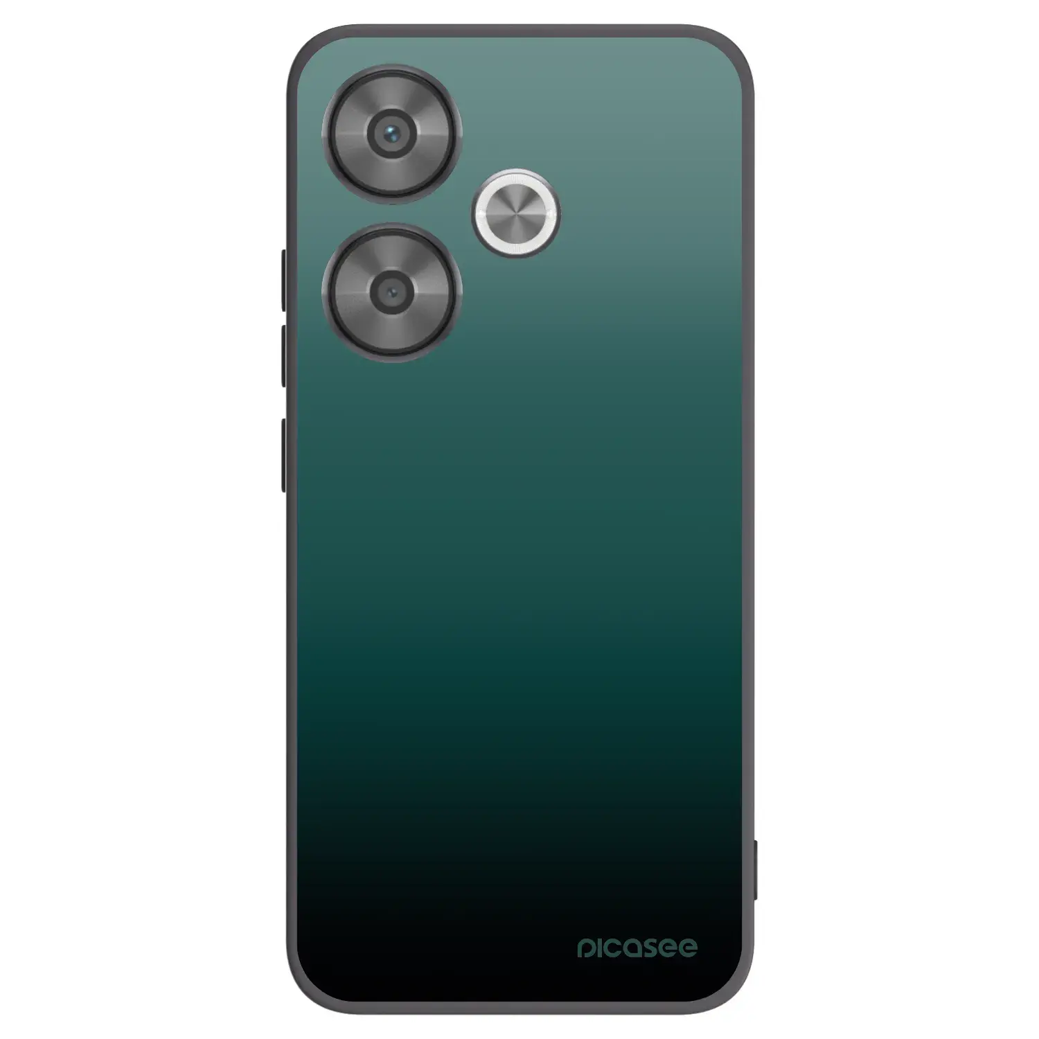 Silikonový černý obal pro Xiaomi Poco F6 - Verdant Fade