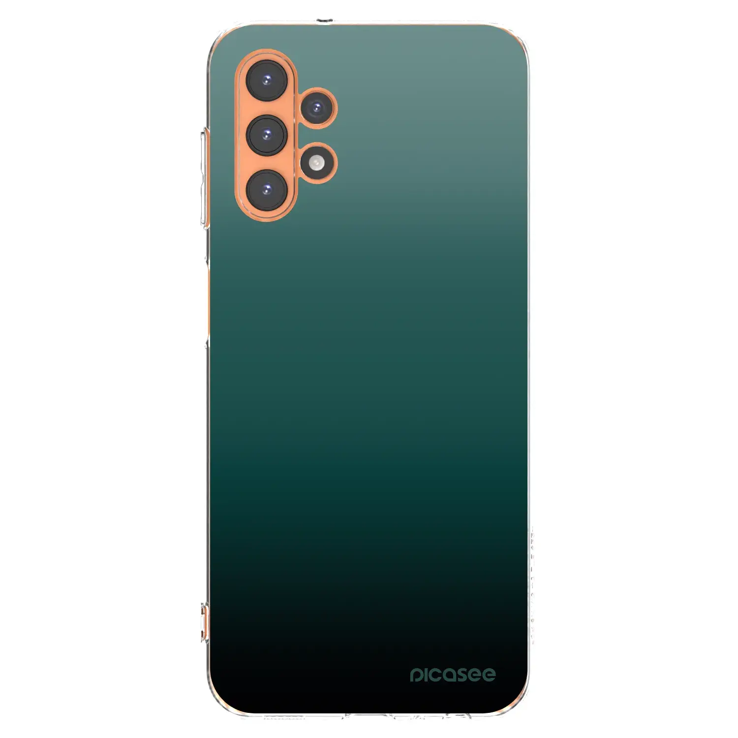 Silikonový průhledný obal pro Samsung Galaxy A13 5G - Verdant Fade