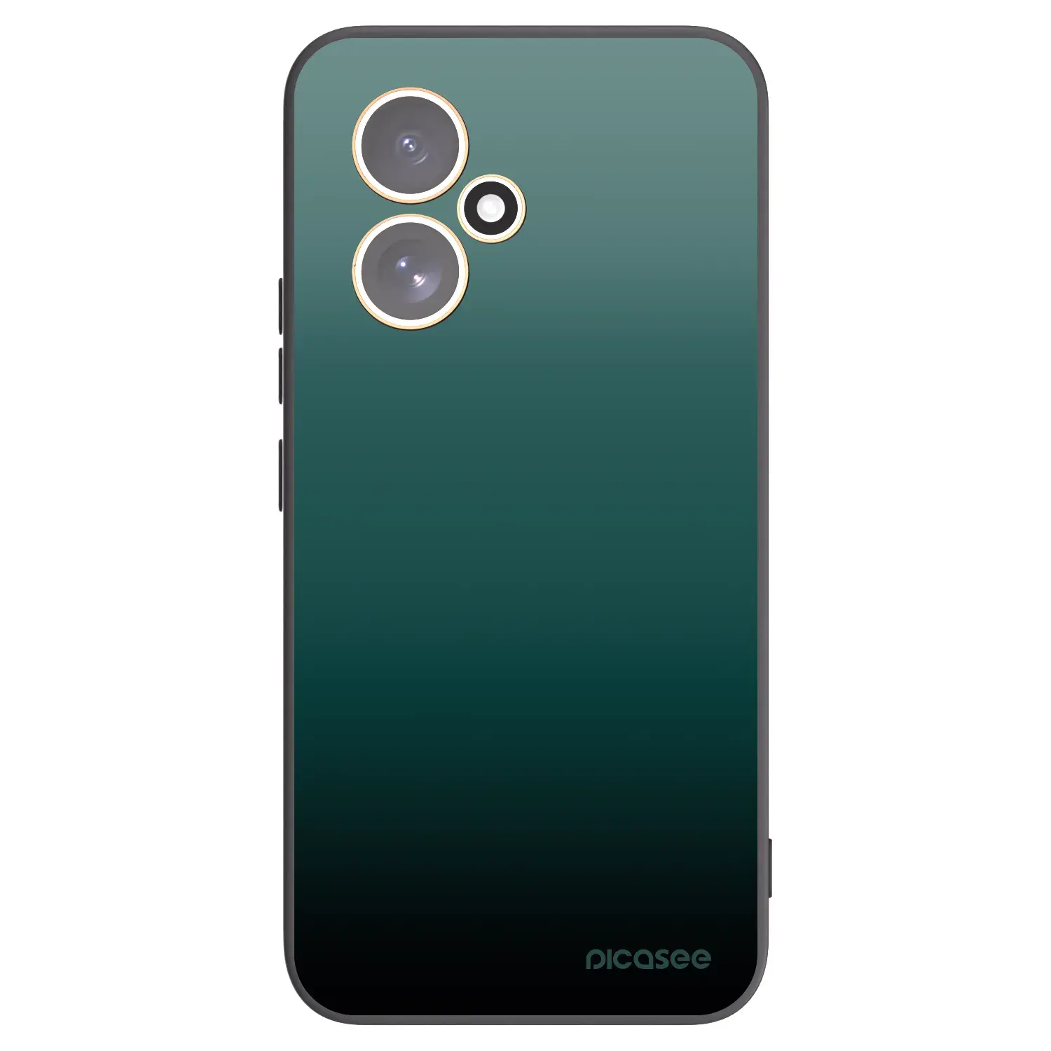 Silikonový černý obal pro Honor 400 5G - Verdant Fade
