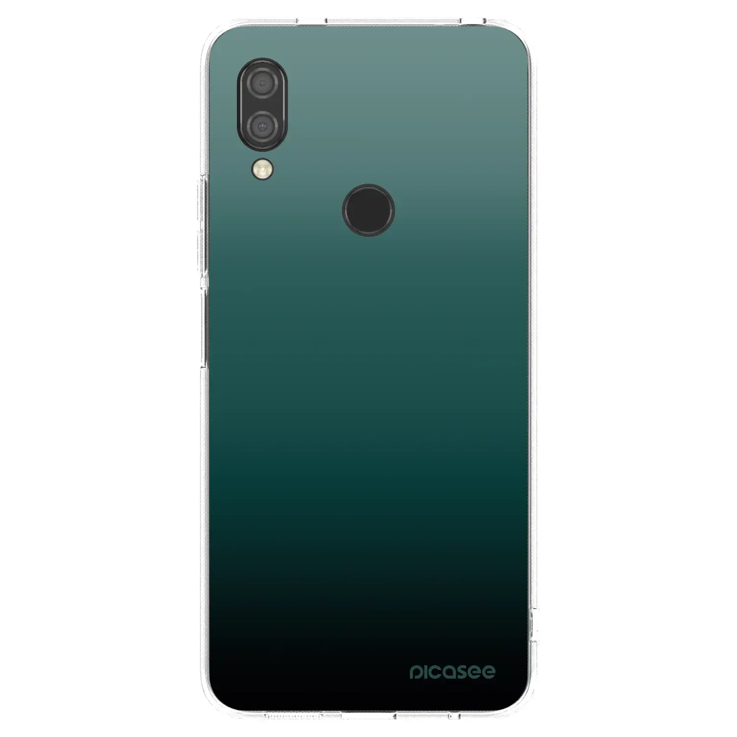 Silikonový průhledný obal pro Xiaomi Redmi 7 - Verdant Fade