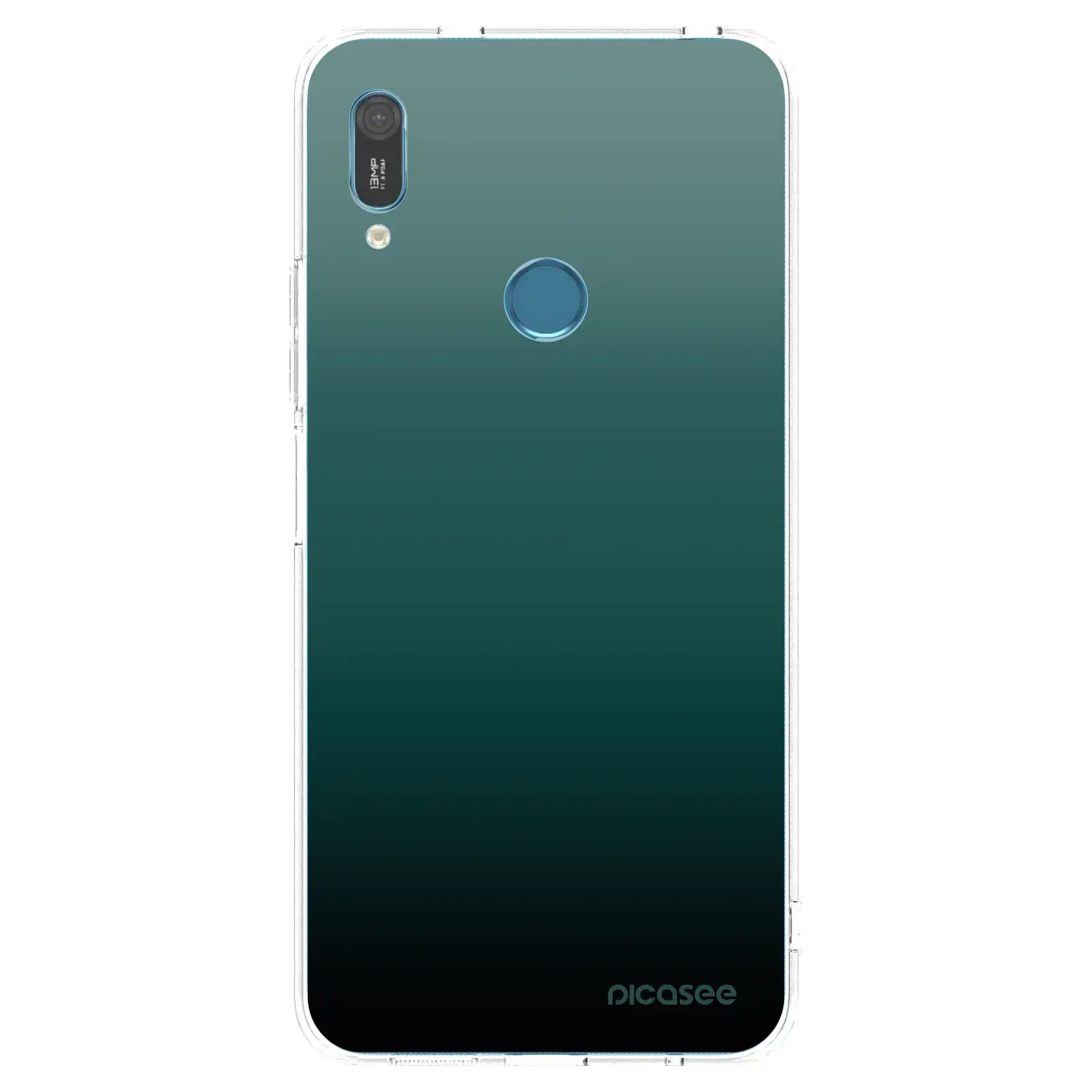 Silikonový průhledný obal pro Huawei Y6 2019 - Verdant Fade