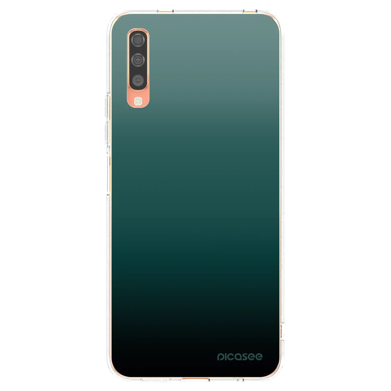 Silikonový průhledný obal pro Samsung Galaxy A70 A705F - Verdant Fade