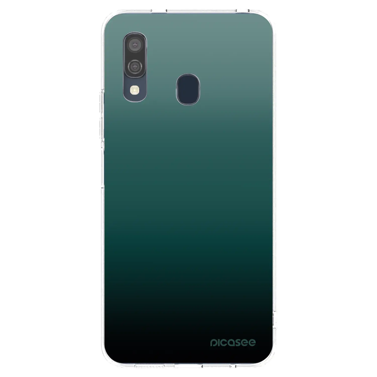 Silikonový průhledný obal pro Samsung Galaxy A40 A405F - Verdant Fade