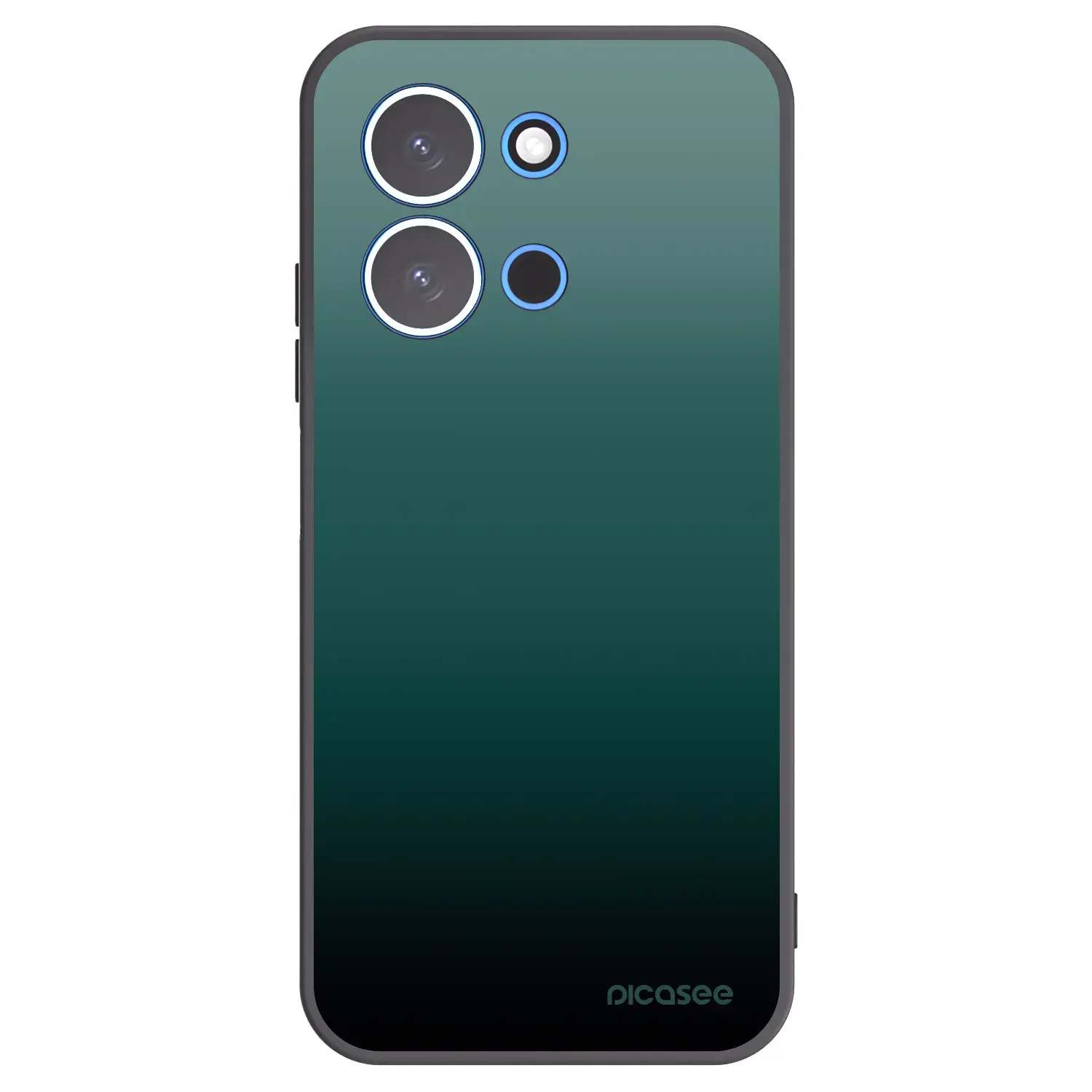 Silikonový černý obal pro Xiaomi Redmi 15C 4G - Verdant Fade