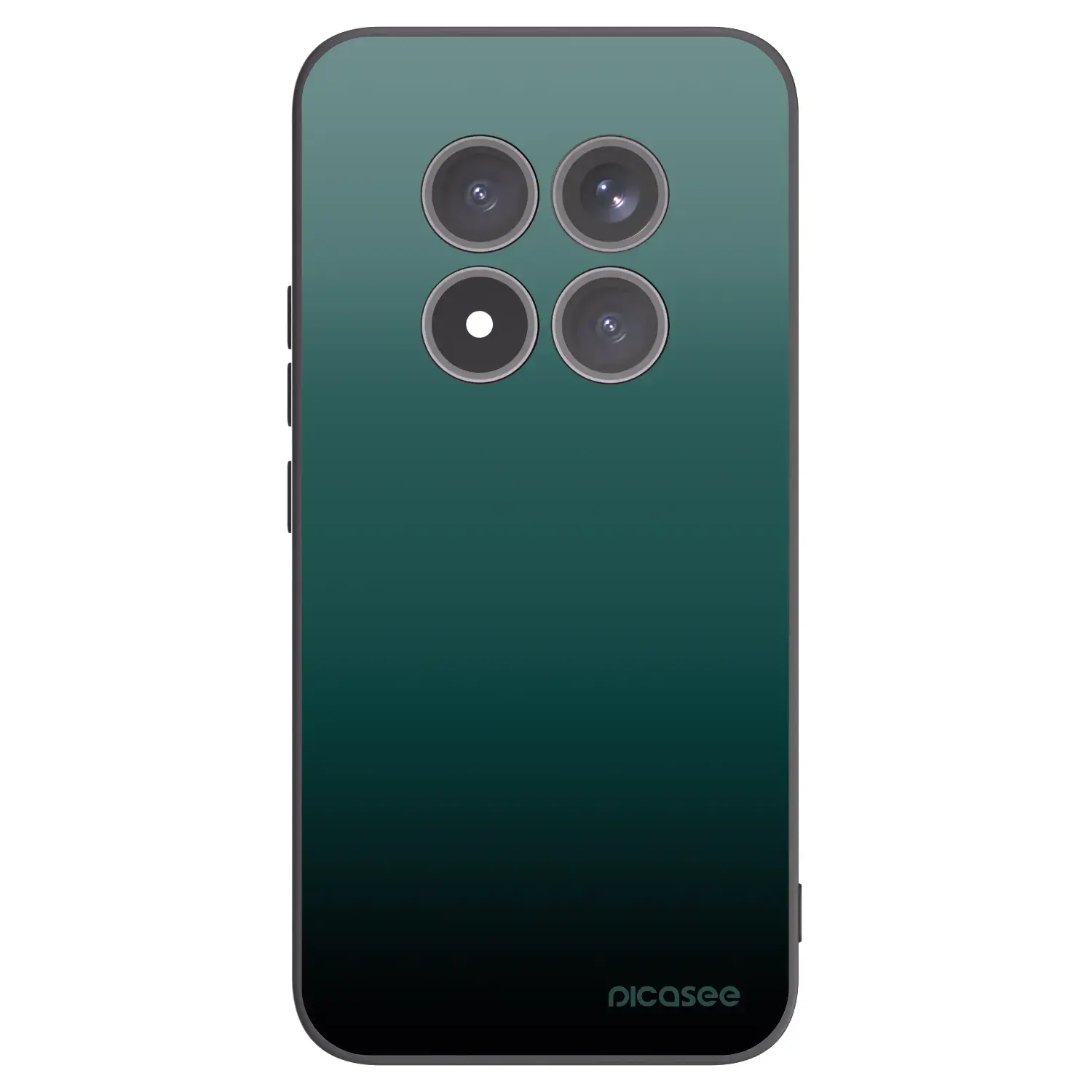 Silikonový černý obal pro Xiaomi Redmi Note 15 Pro+ - Verdant Fade