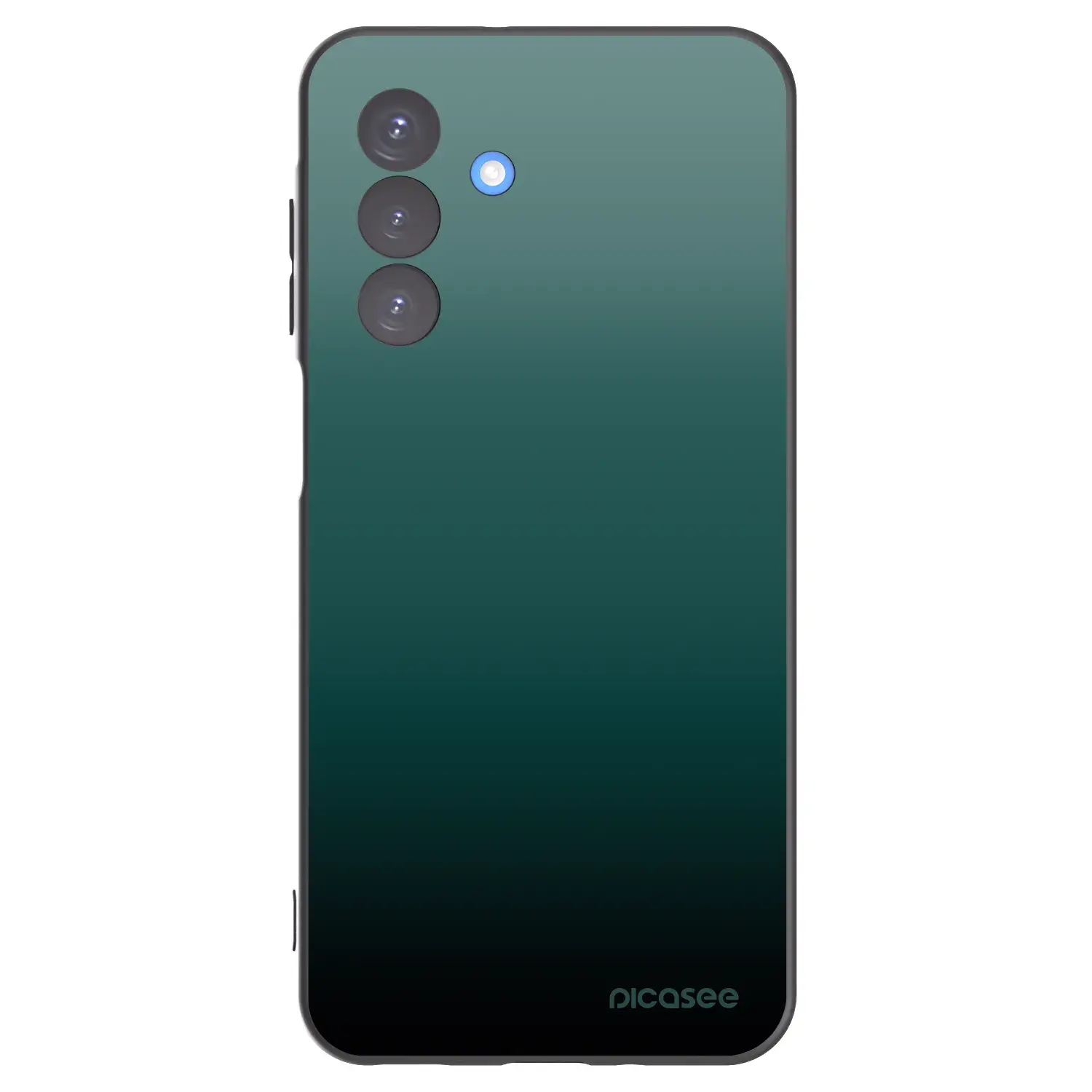 Silikonový černý obal pro Samsung Galaxy A17 5G - Verdant Fade