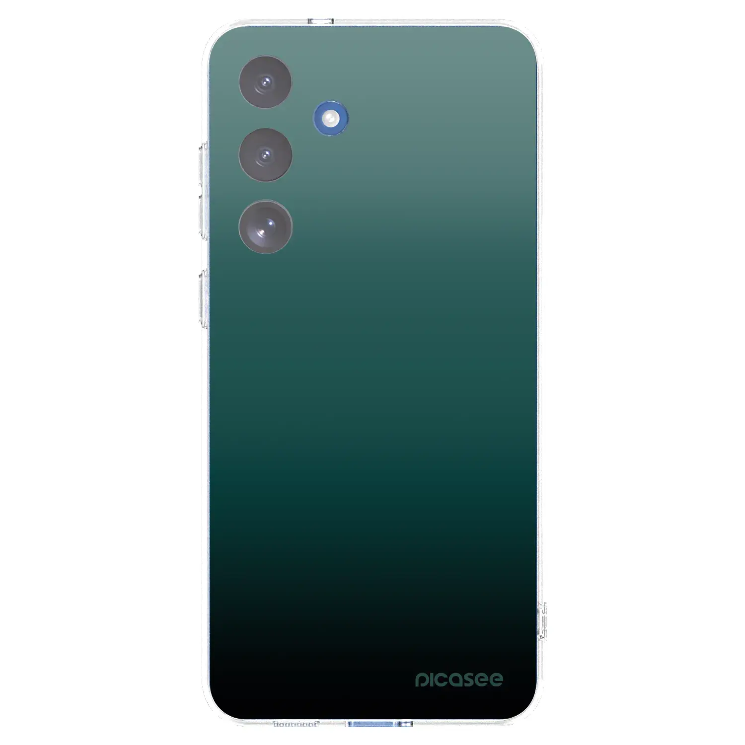Silikonový průhledný obal pro Samsung Galaxy S25 FE 5G - Verdant Fade