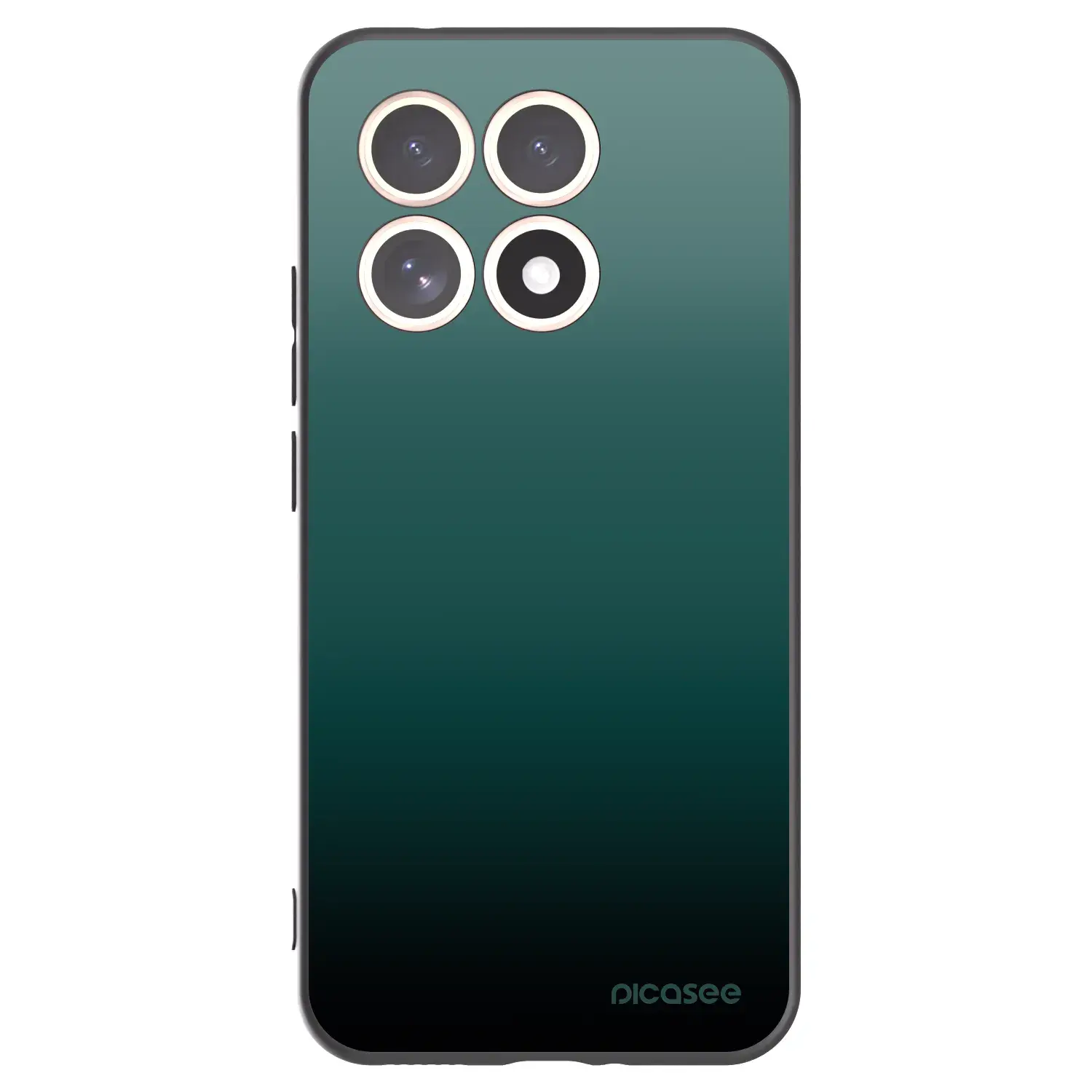 Silikonový černý obal pro Xiaomi 15T - Verdant Fade