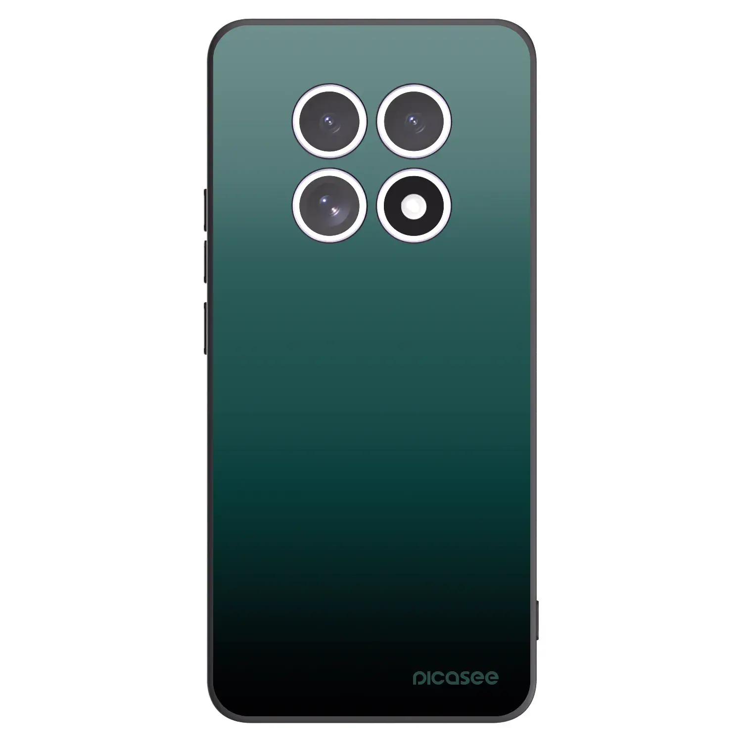 Silikonový černý obal pro Xiaomi Redmi Note 15 4G - Verdant Fade
