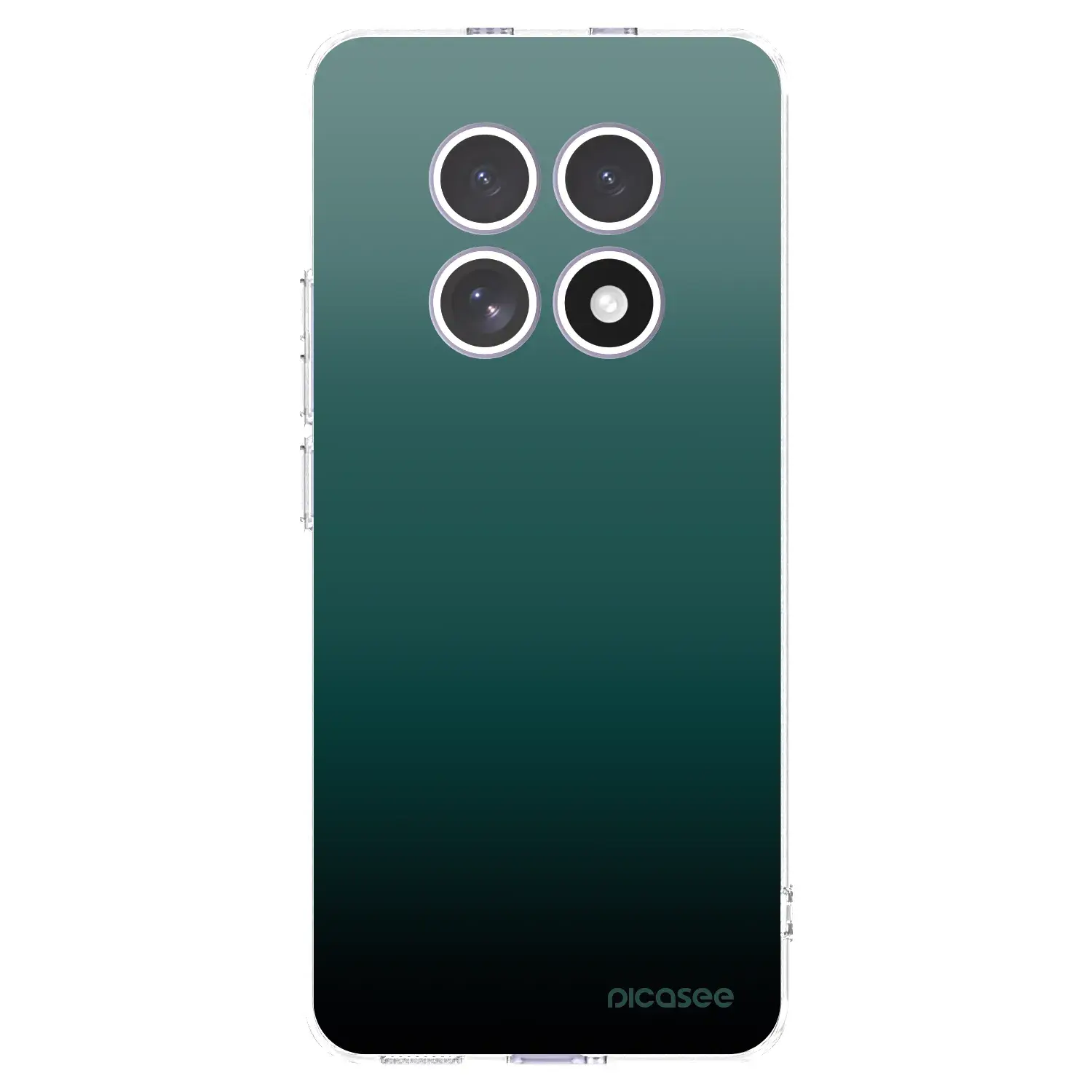 Silikonový průhledný obal pro Xiaomi Redmi Note 15 4G - Verdant Fade