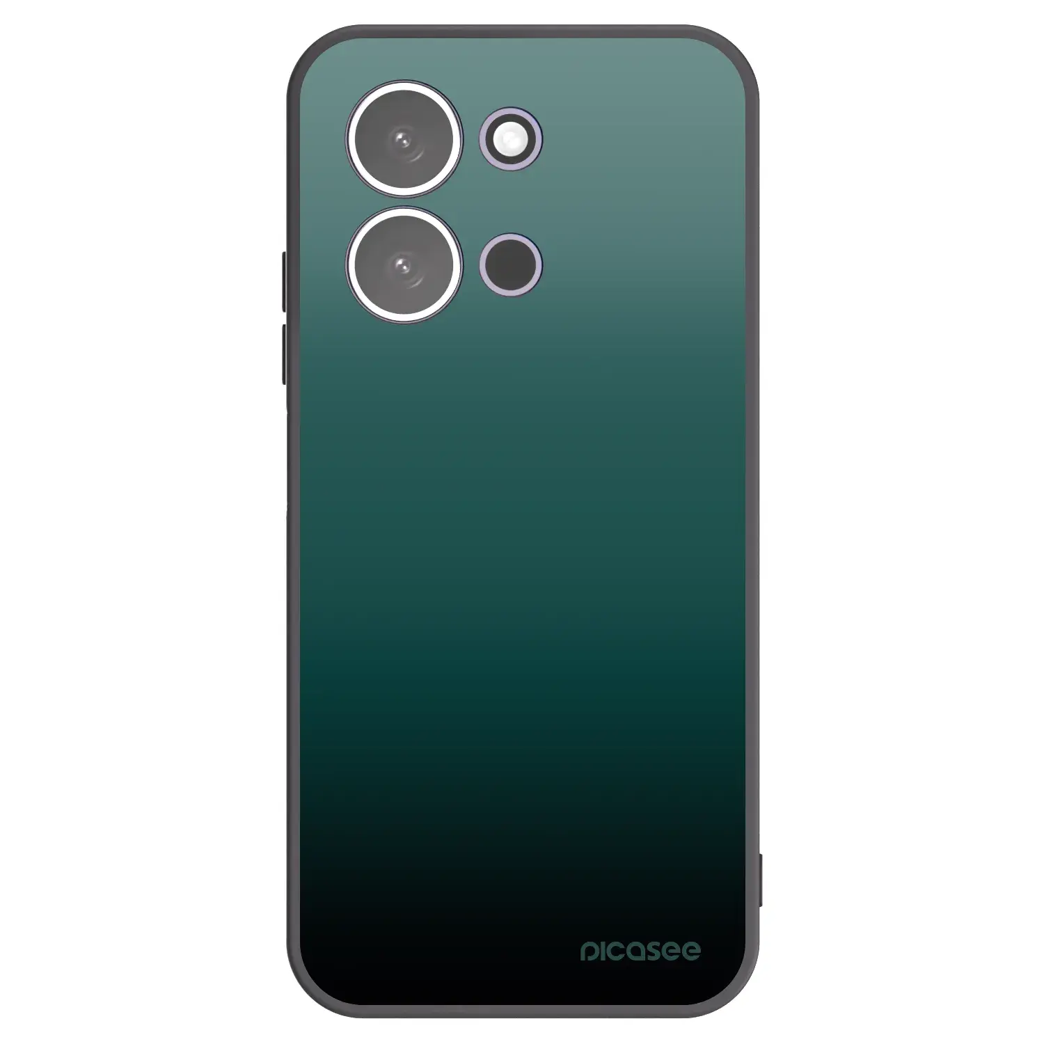 Silikonový černý obal pro Xiaomi Redmi 15C 5G - Verdant Fade