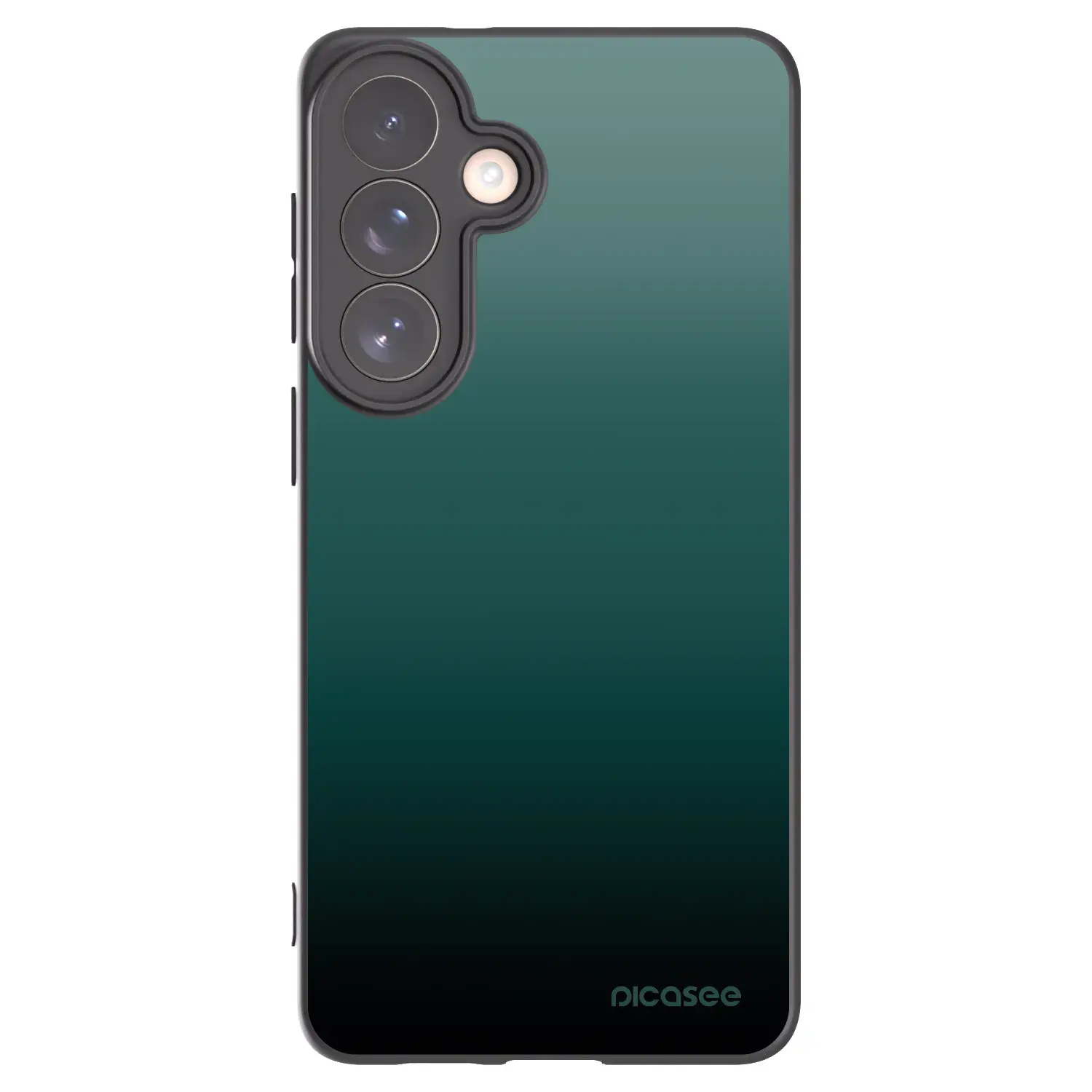 Silikonový černý obal pro Samsung Galaxy S26+ - Verdant Fade