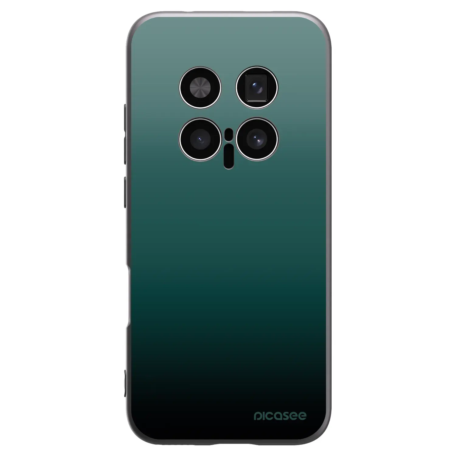 Silikonový černý obal pro Honor Magic8 Pro 5G - Verdant Fade