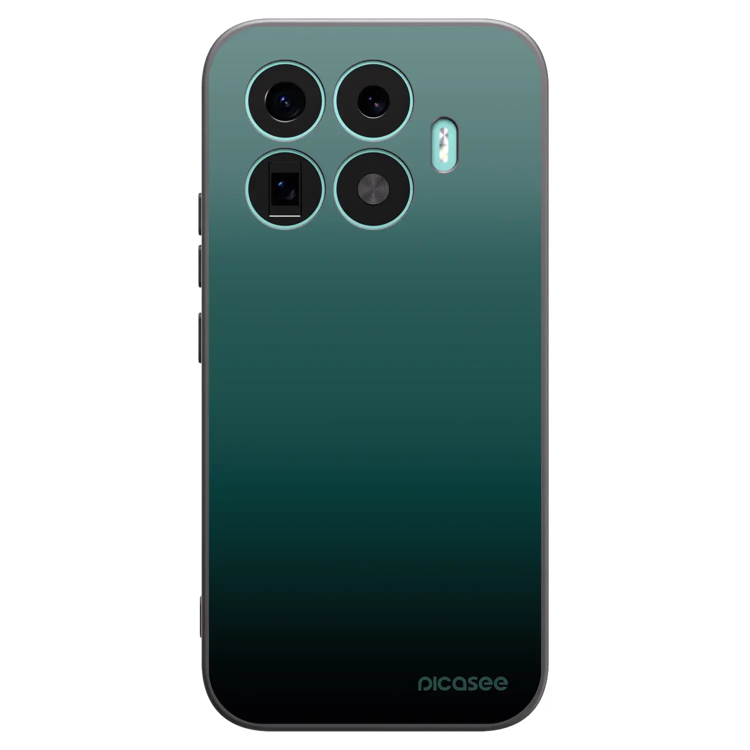 Silikonový černý obal pro Xiaomi 17T - Verdant Fade