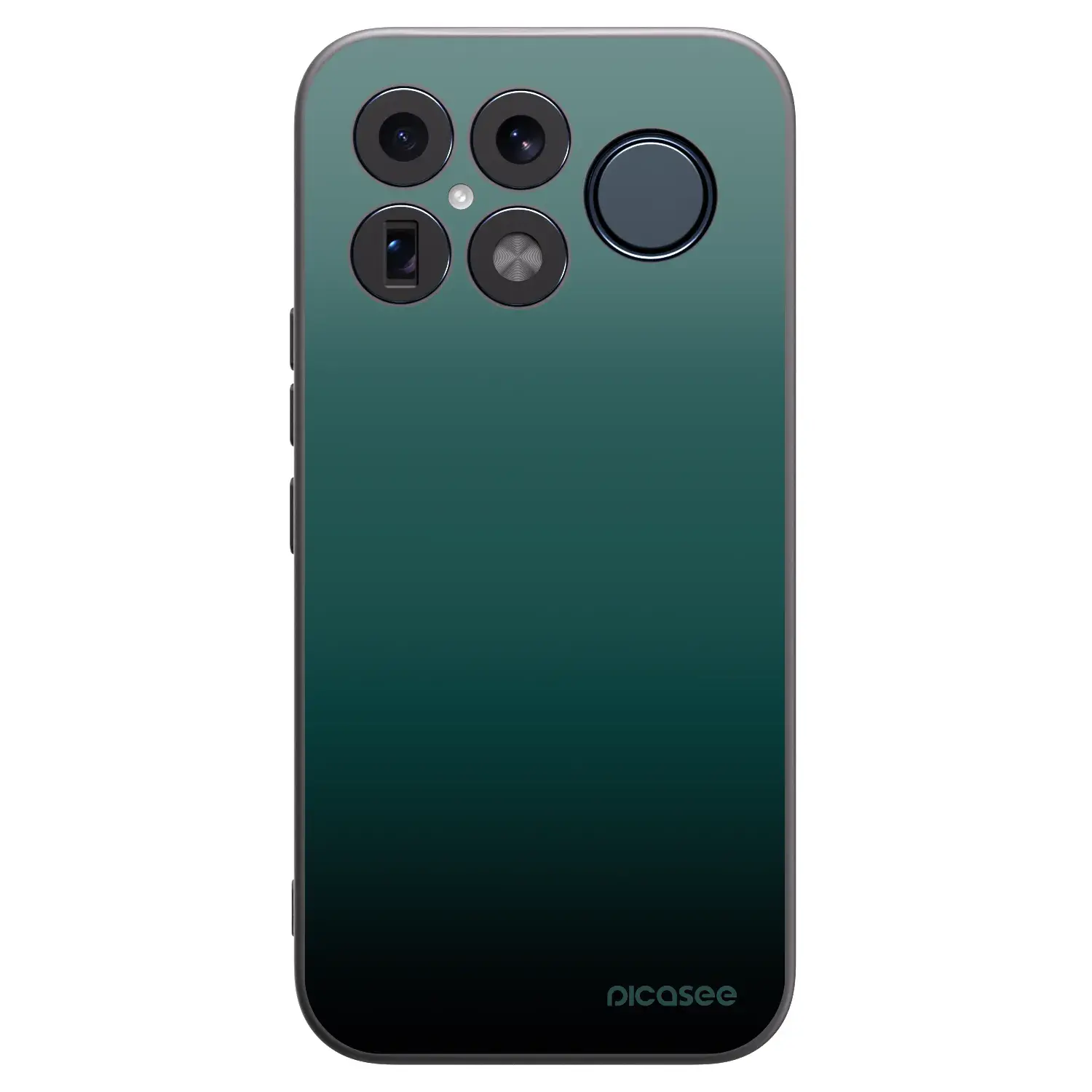 Silikonový černý obal pro Xiaomi Poco F8 Ultra - Verdant Fade