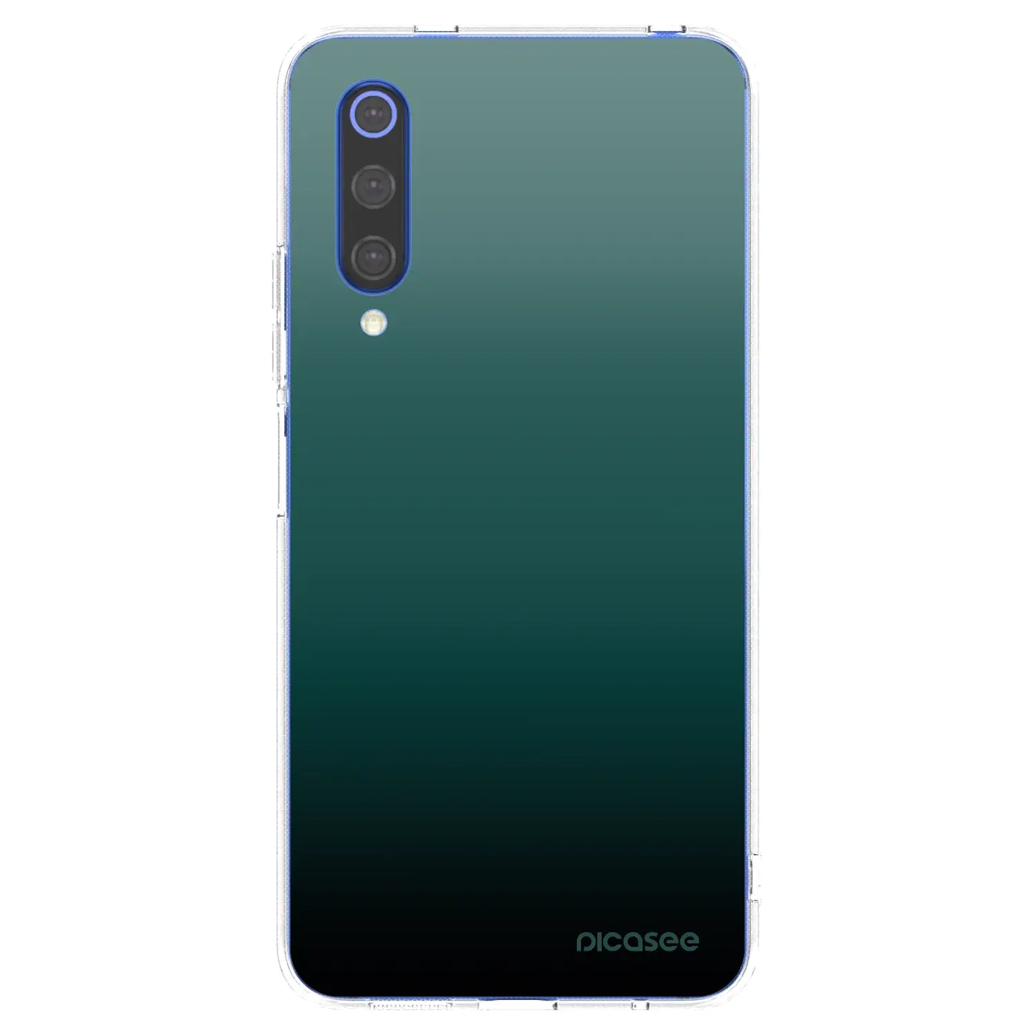 Silikonový průhledný obal pro Xiaomi Mi 9 SE - Verdant Fade